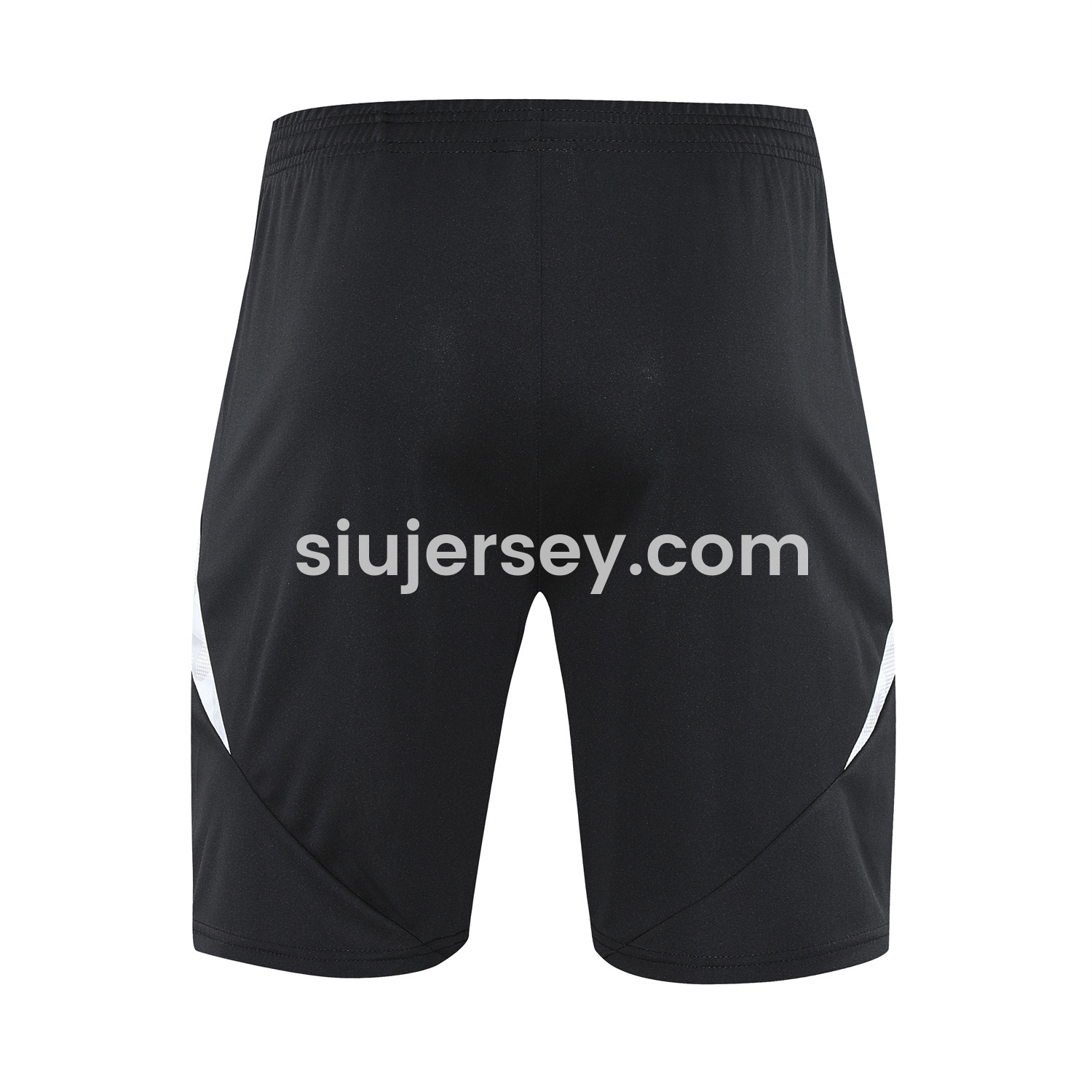 SIUjerseys-Real Madrid 25-26 Short-Sleeve Training Set - Blue Black Dragon Top & Black-White Shorts