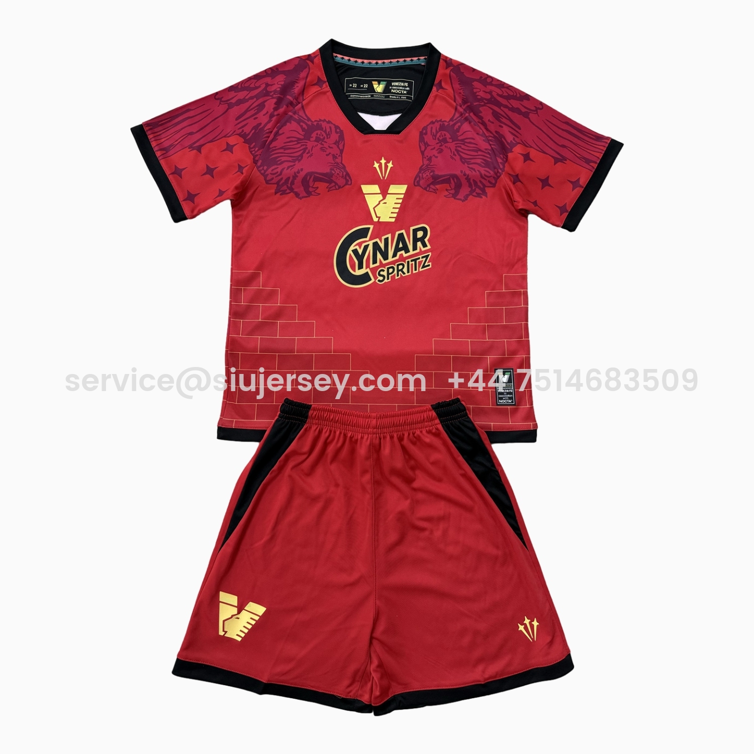 SIUjerseys-Venezia FC 25-26 Fourth Men's Adult Jersey Set - Fans Version