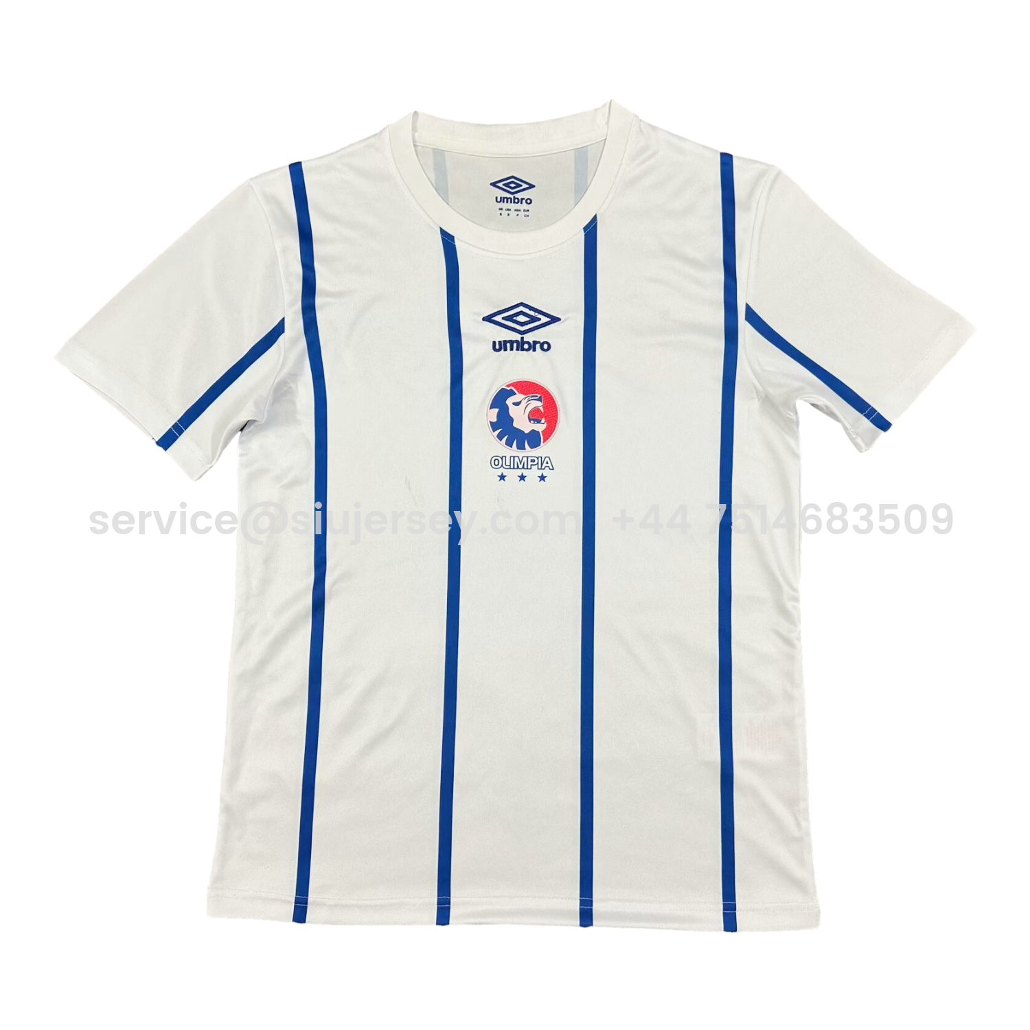 SIUjerseys-CD Olimpia 25-26 Pre-Match Training Jersey - Fans Version