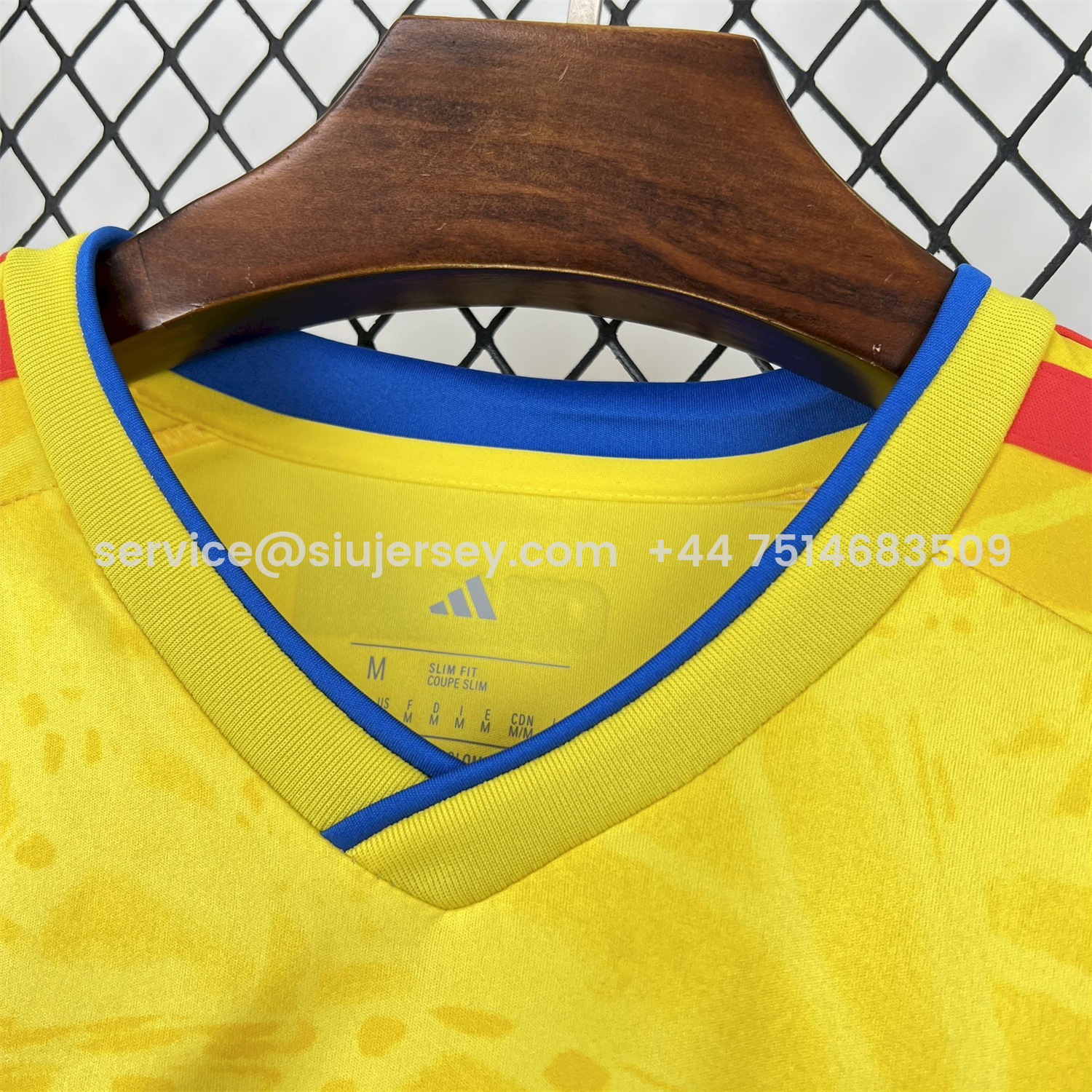 SIUjerseys-Colombia 2026 Home Long Sleeves Jersey - Fans Version