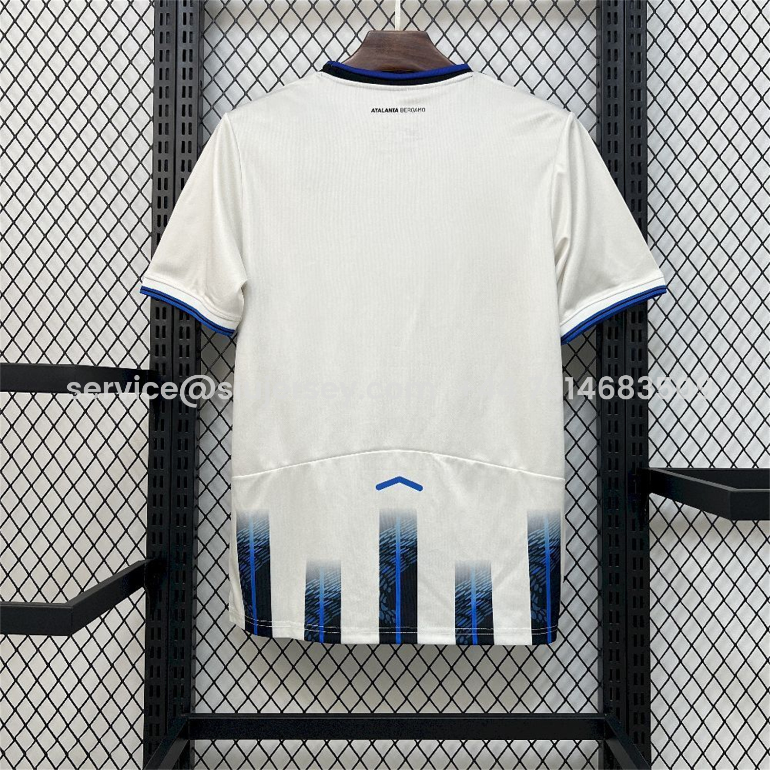 SIUjerseys-Atalanta 25-26 Away White Jersey - Fans Version