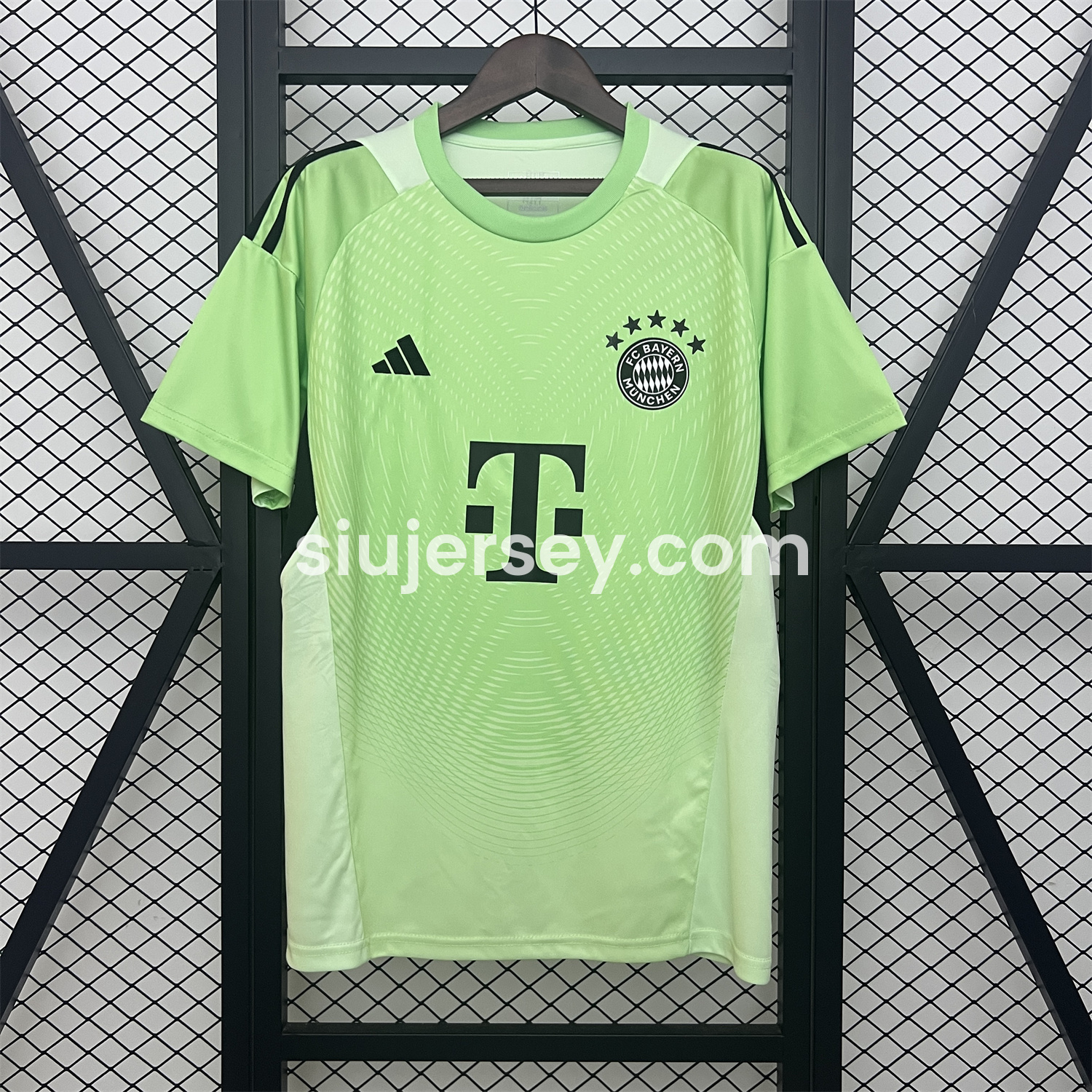 SIUjerseys-Bayern Munich 25-26 Green Goalkeeper Jersey - Fans Version