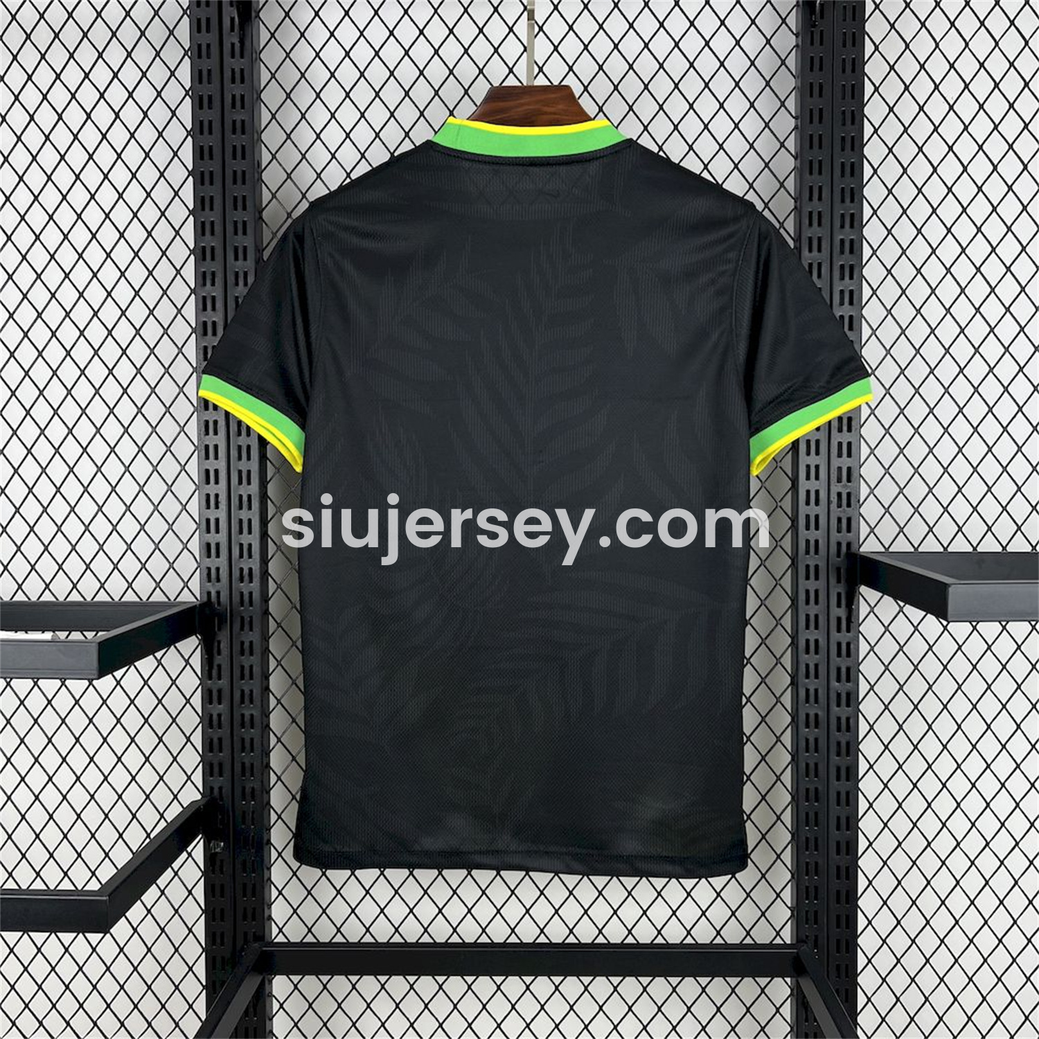 SIUjerseys-Brazil 25-26 Yellow Dove Black Jersey - Fans Version