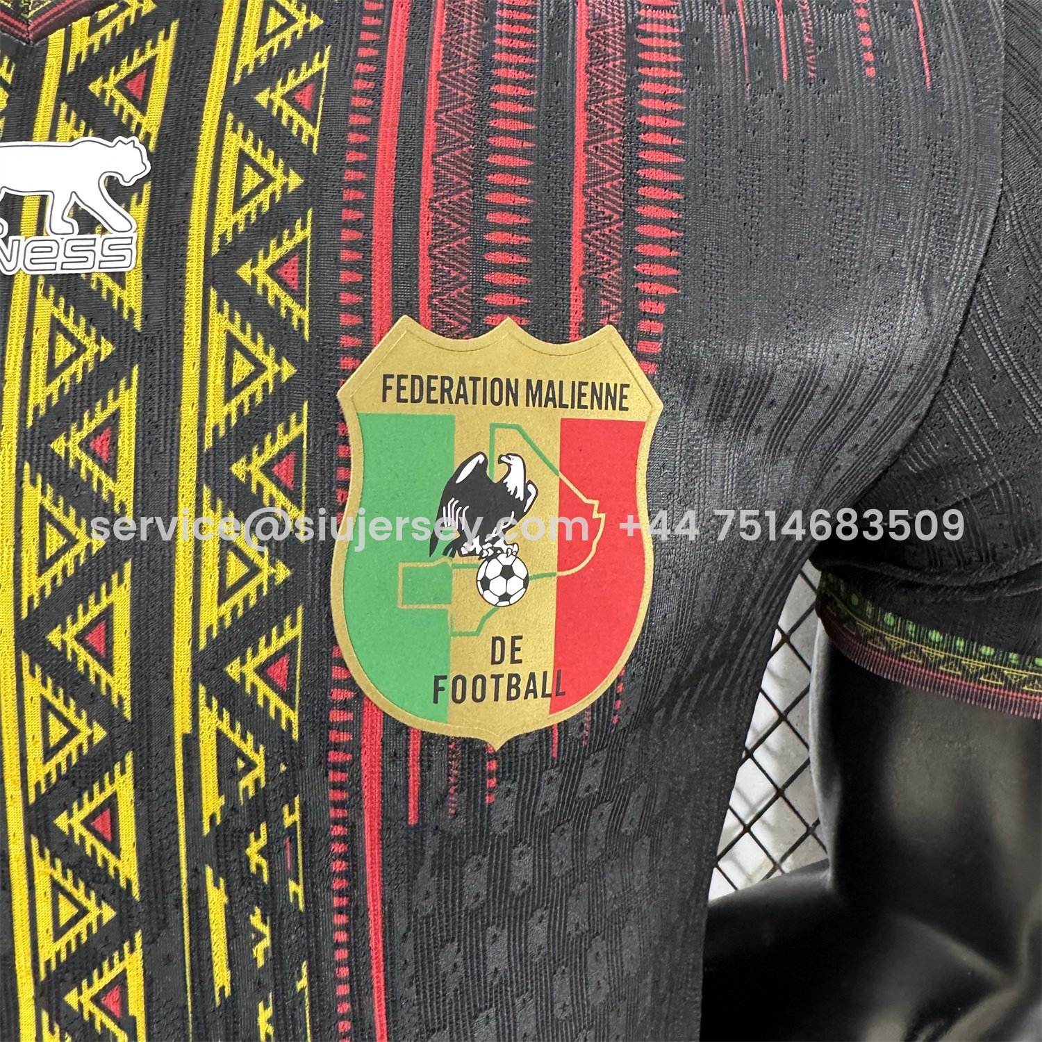 SIUjerseys-Mali 2025 Third Black Jersey - Player Version