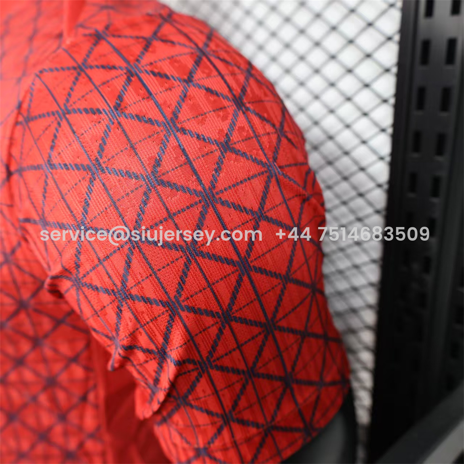 SIUjerseys-Paris Saint-Germain PSG 25-26 Red Pre-Match Training Jersey - Player Version