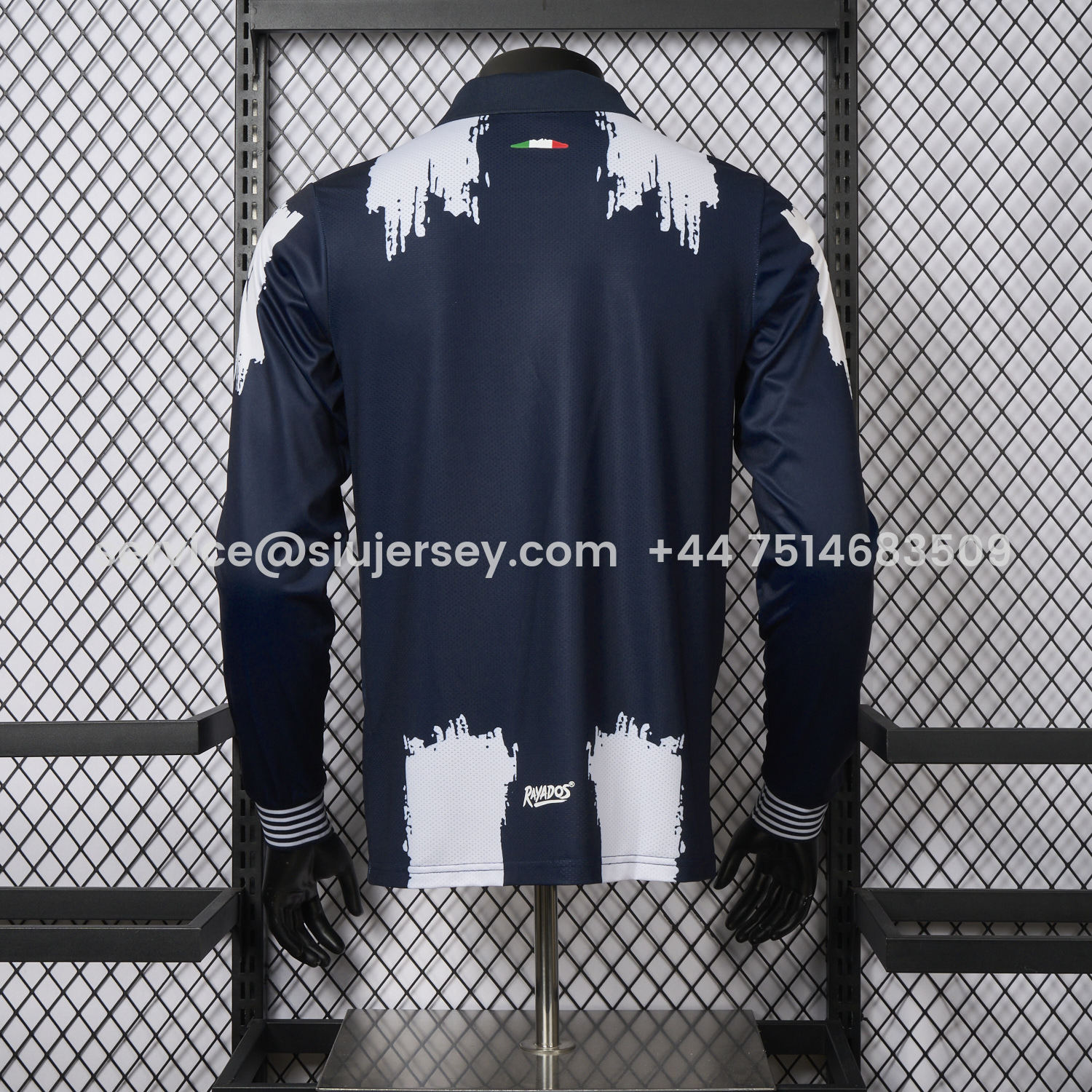 SIUjerseys-Rayados Monterrey 25-26 Club World Cup Home Long Sleeves Jersey - Player Version