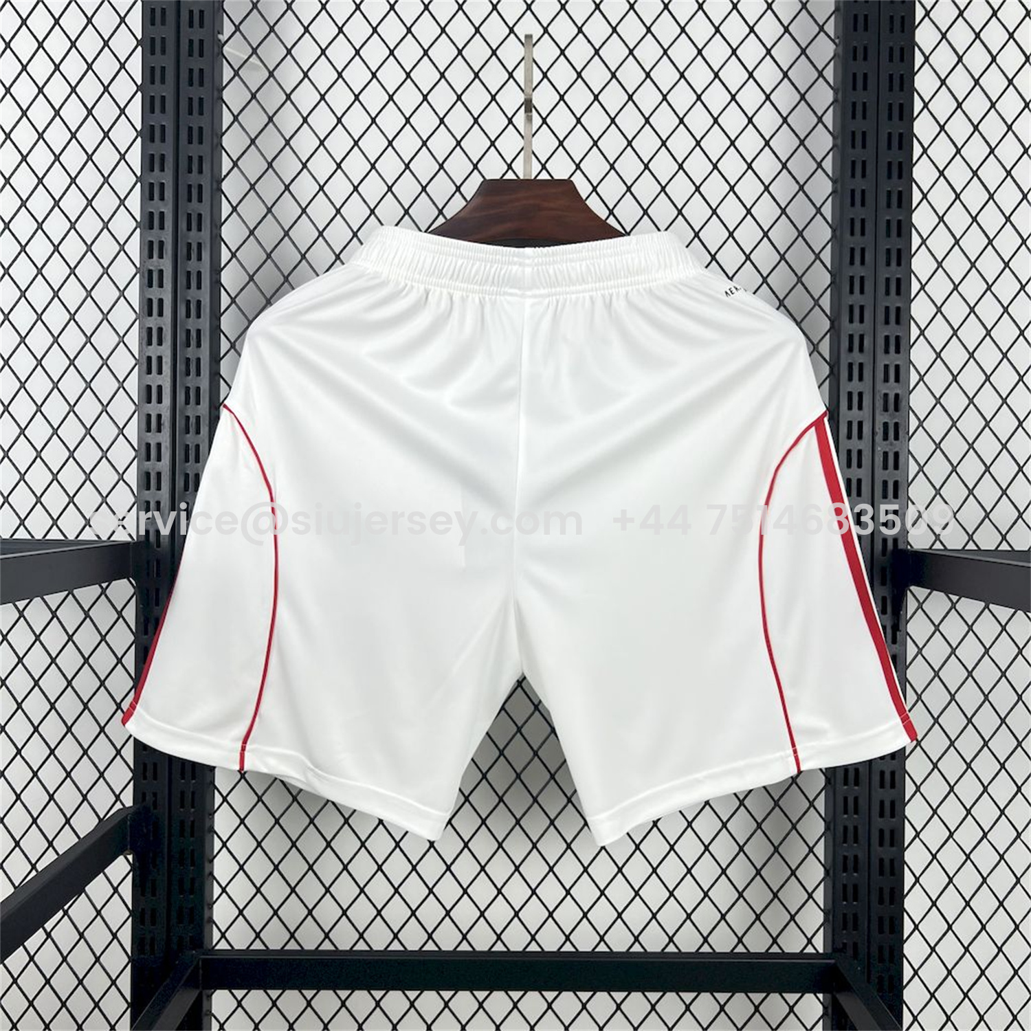 SIUjerseys-Arsenal 25-26 Home White Shorts - Fans Version