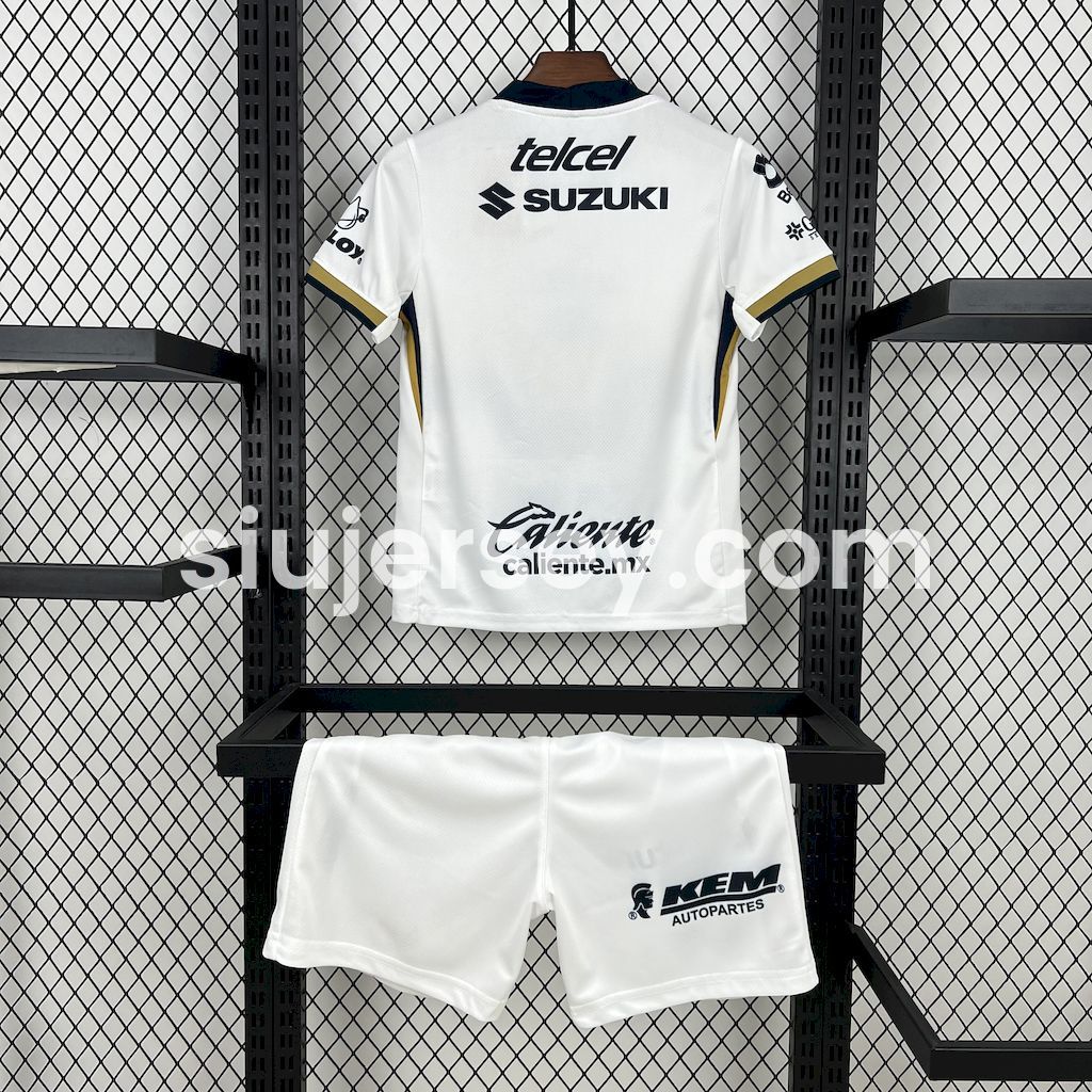 SIUjerseys-Pumas UNAM 25-26 Home Kids Kit