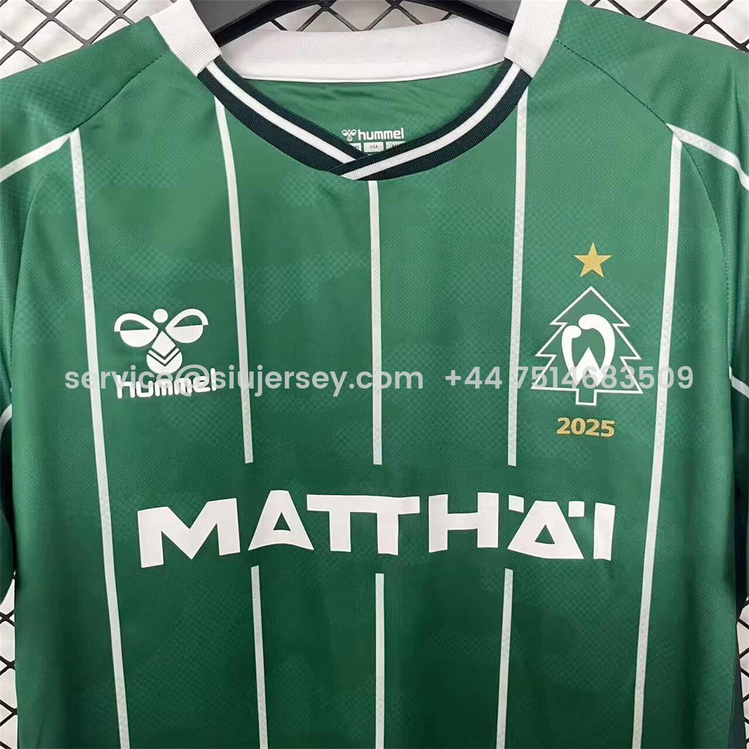 SIUjerseys-Werder Bremen 25-26 Home Christmas Jersey - Fans Version