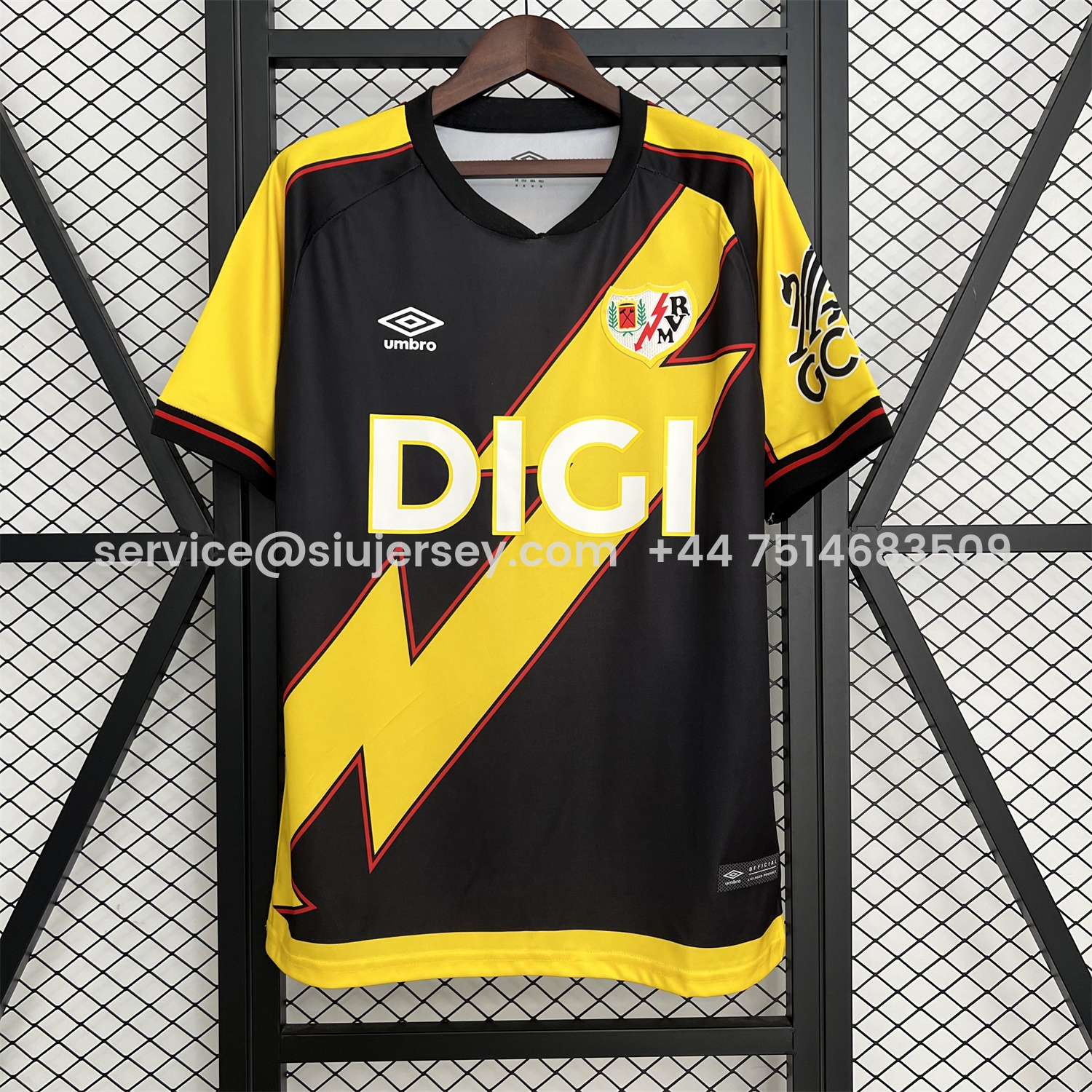 SIUjerseys-Rayo Vallecano 25-26 Third Jersey - Fans Version