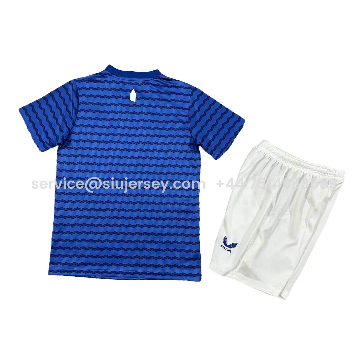 SIUjerseys-Everton 25-26 Home Kids Kit