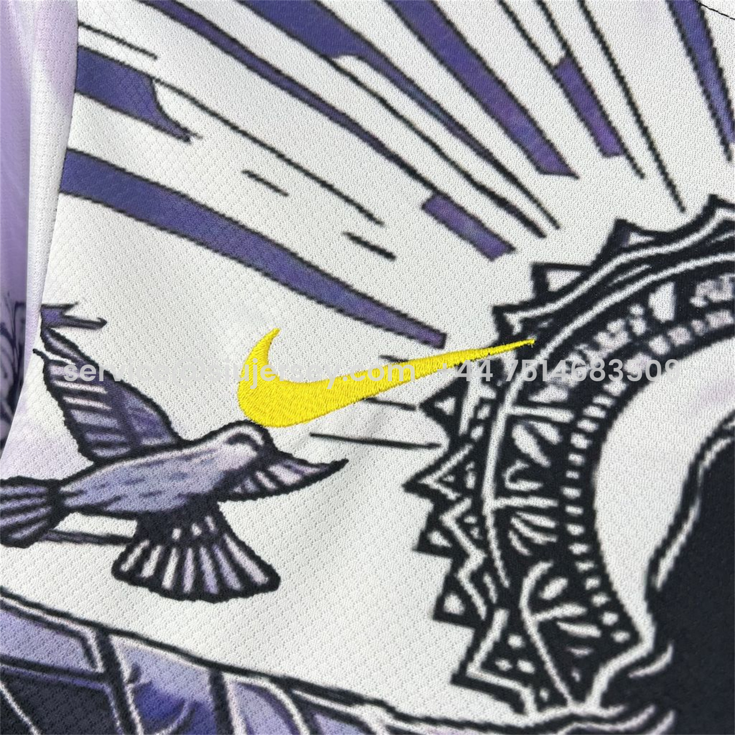 SIUjerseys-Brazil 25-26 Dark Purple Jesus Statue Special Jersey - Fans Version