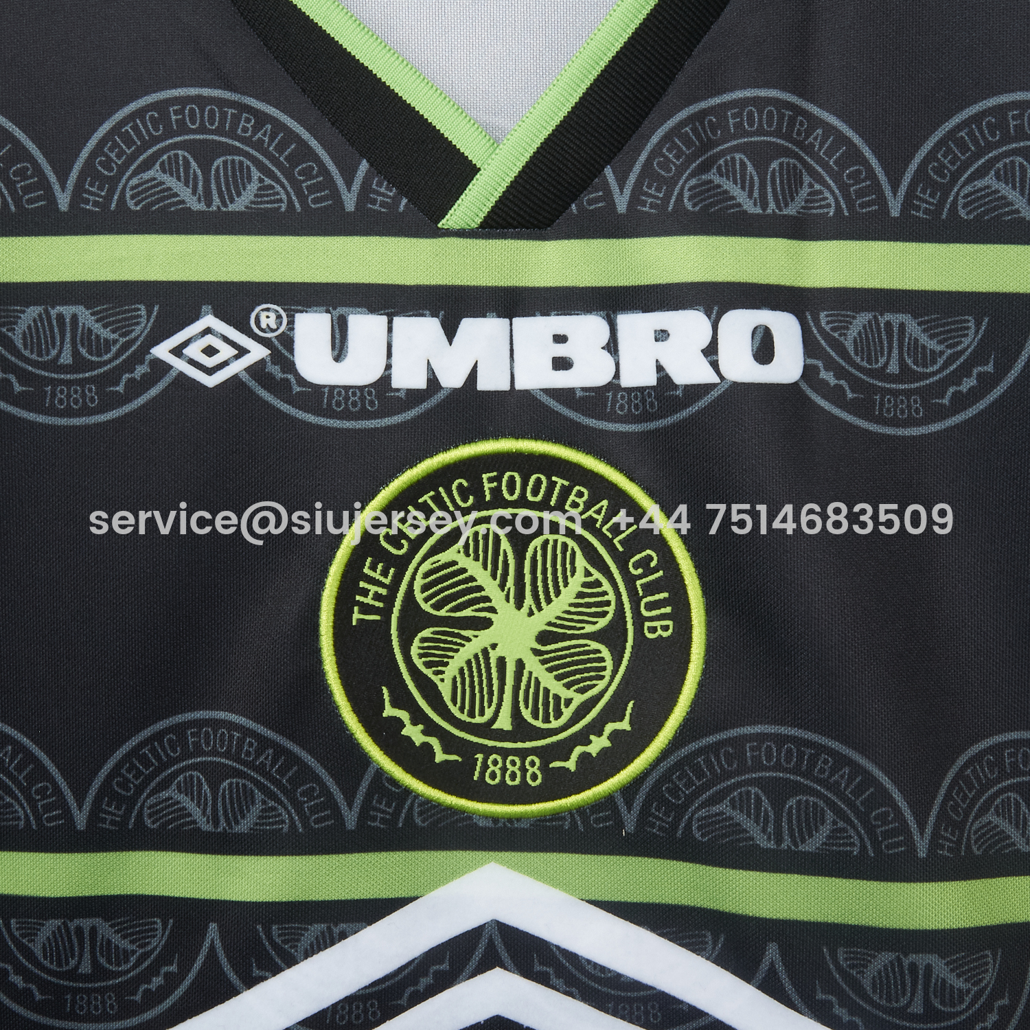 SIUjerseys-Retro Celtic 1998-99 Away Jersey