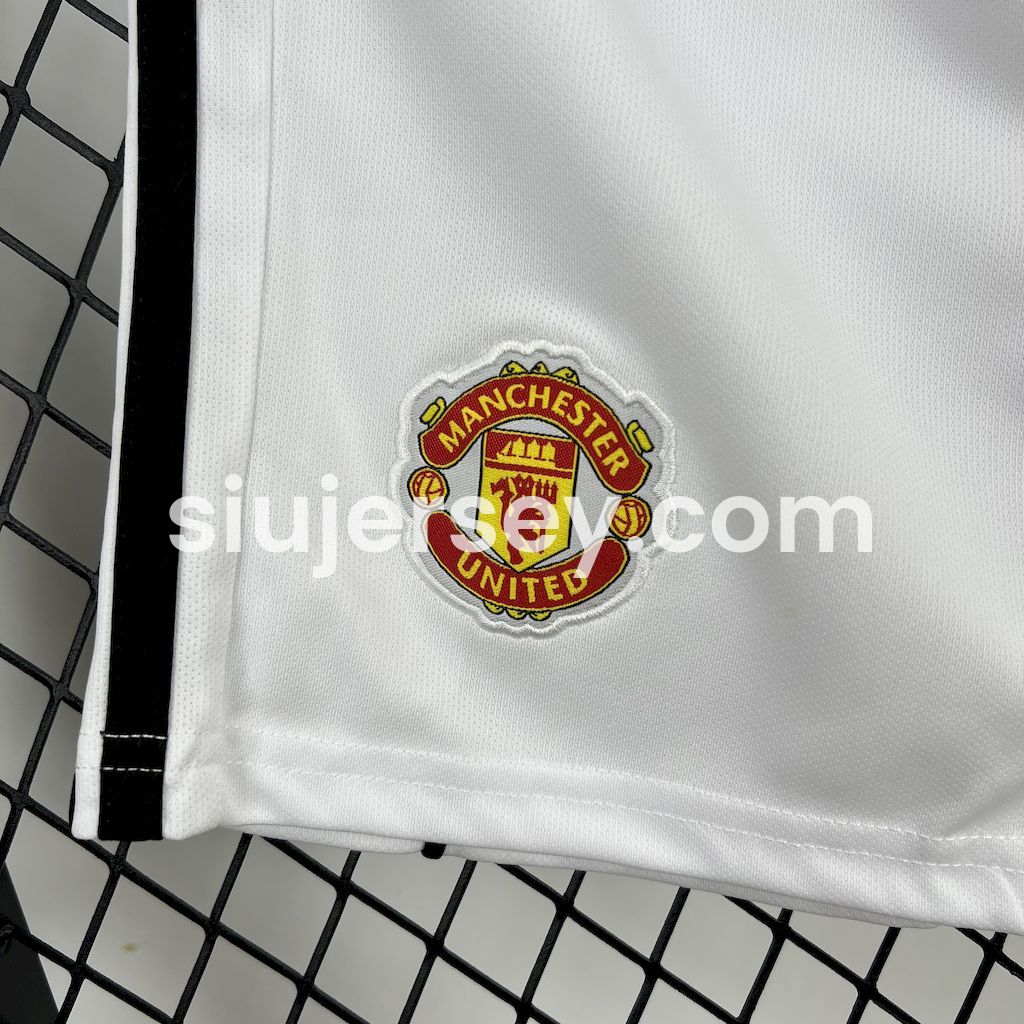 SIUjerseys-Manchester United 25-26 Home Kids Kit