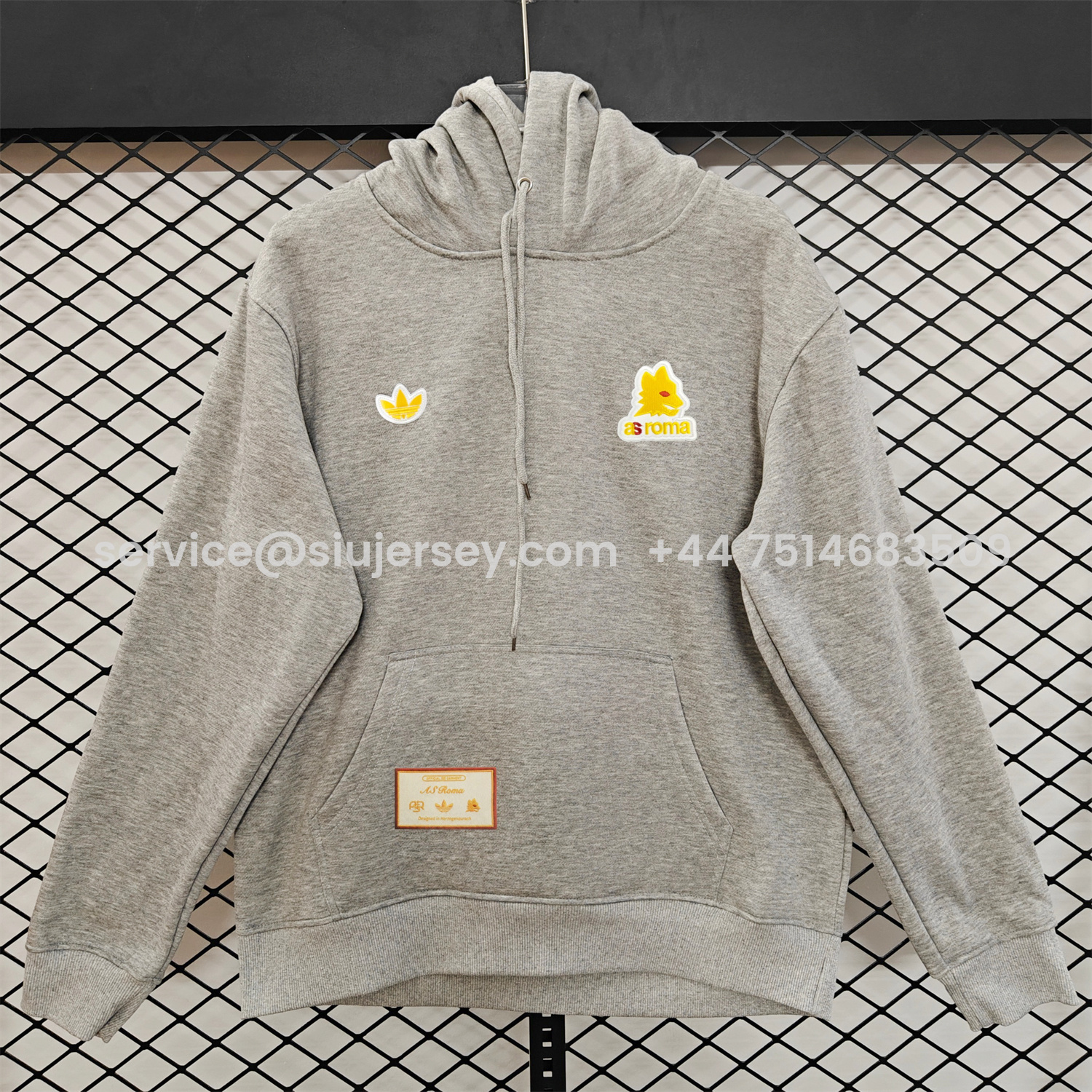 SIUjerseys-AS Roma 25-26 Originals Terrace Icon Unisex Pullover Hoodie