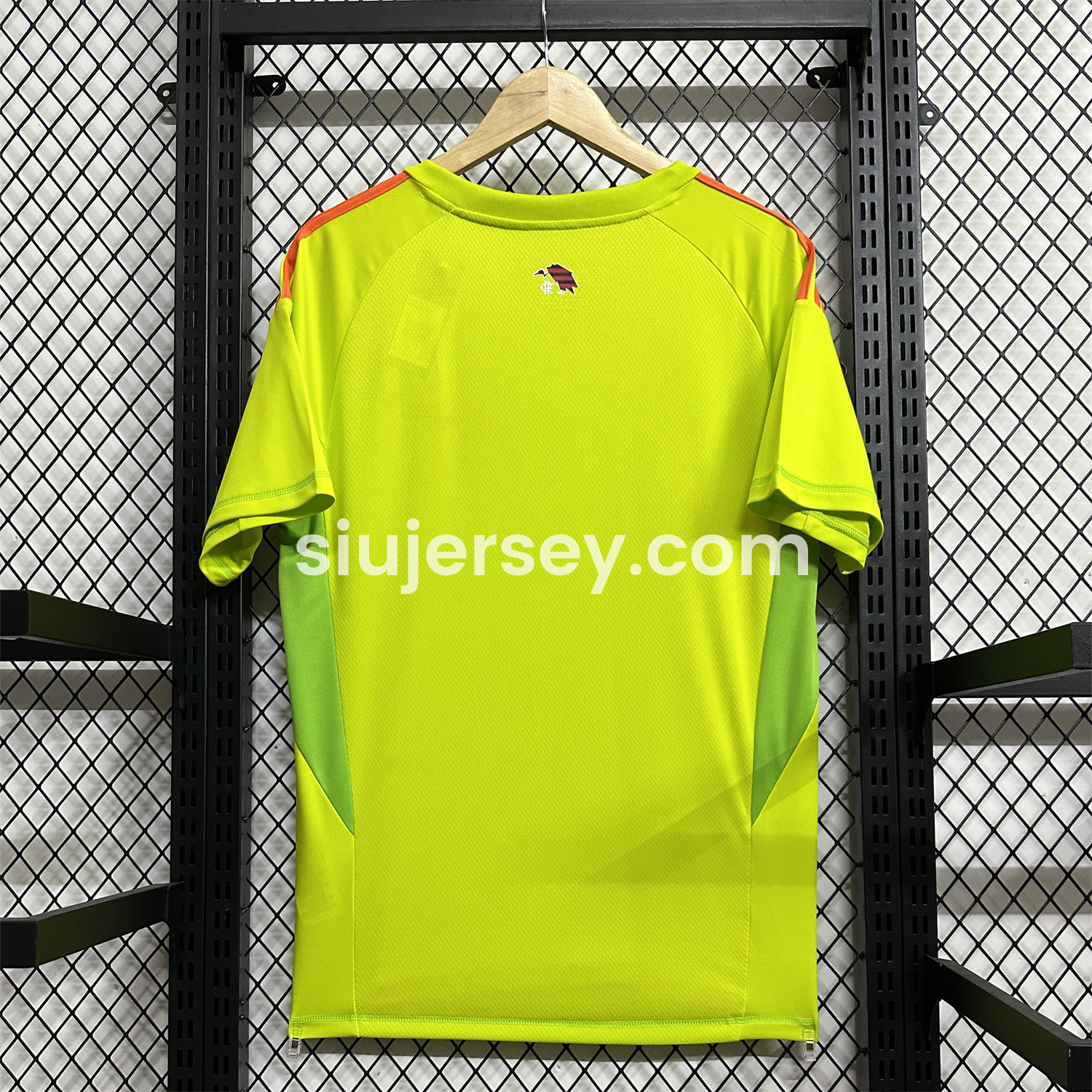 SIUjerseys-Flamengo 25-26 Yellow Green Goalkeeper Jersey - Fans Version