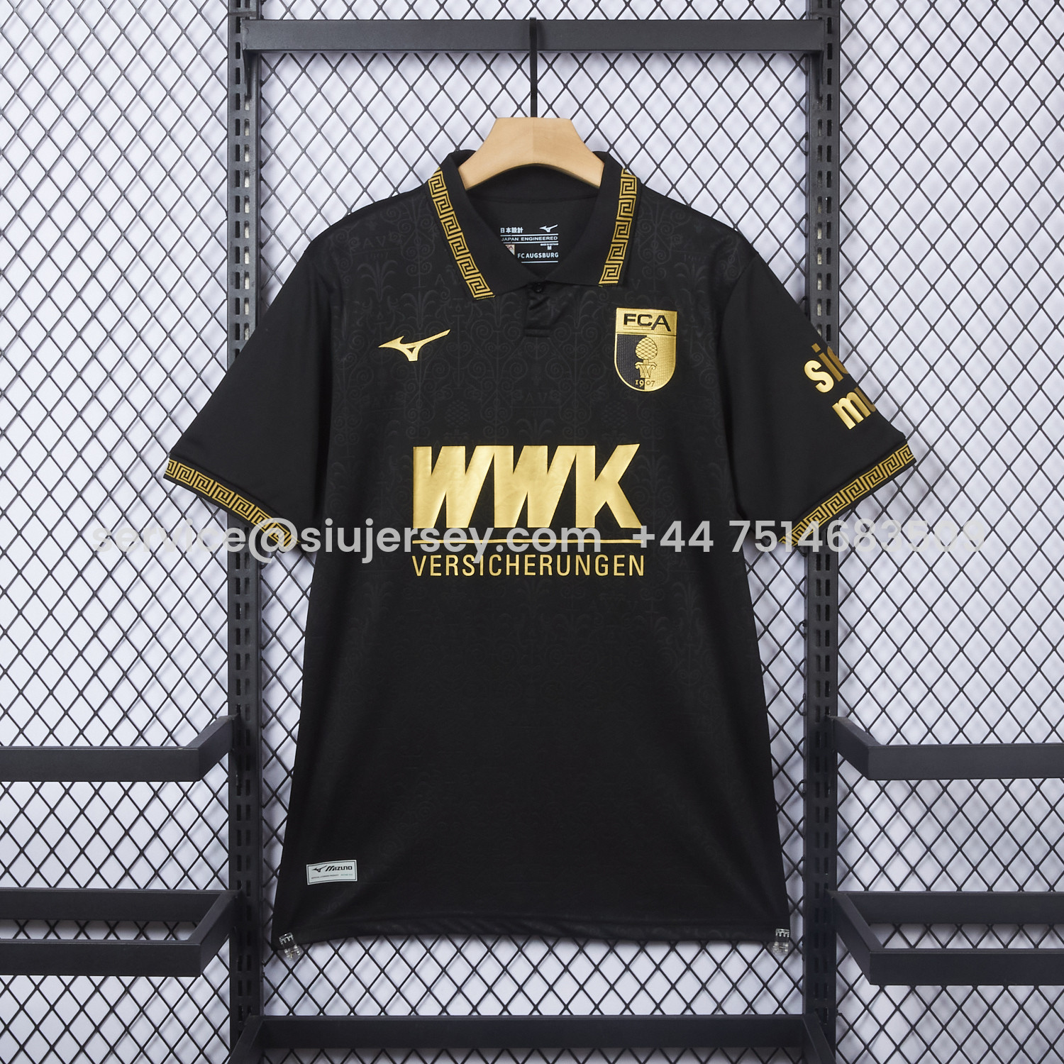 SIUjerseys-Augsburg 25-26 Third Jersey - Fans Version