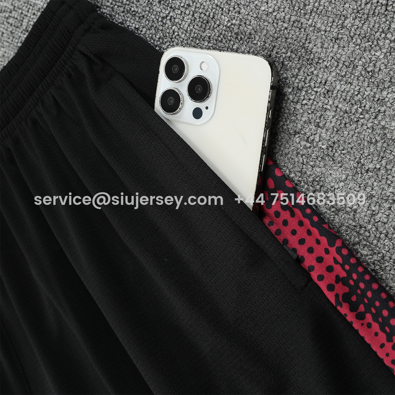 SIUjerseys-RB Leipzig 25-26 Short-Sleeve Training Set- Red Top & Black Shorts