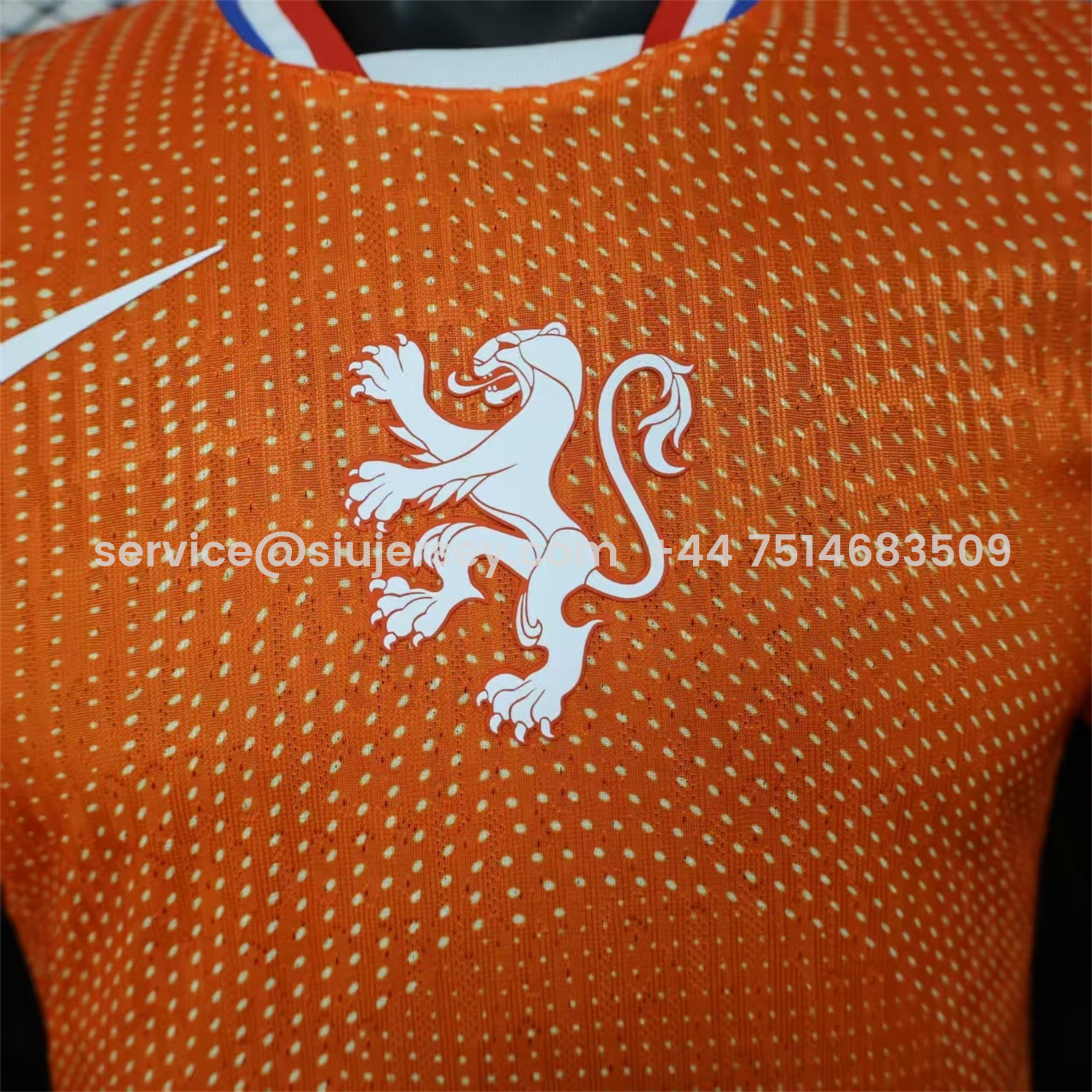 SIUjerseys-Netherlands 2025-26 Orange Special Jersey - Player Version