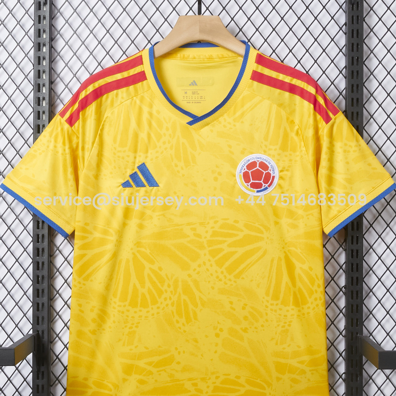 SIUjerseys-Colombia 2026 Home Jersey (Leaked Version) - Fans Version