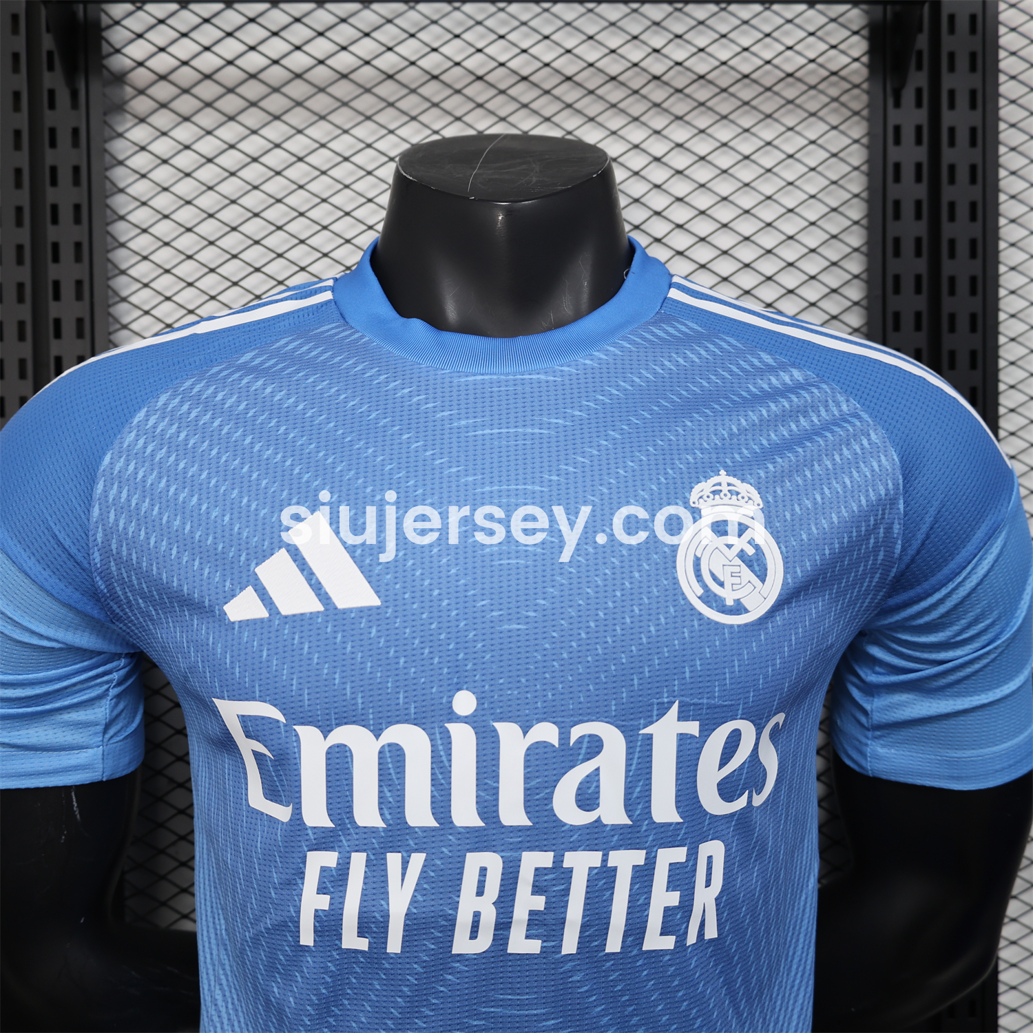 SIUjerseys-Real Madrid 25-26 Blue Goalkeeper Jersey - Player Version
