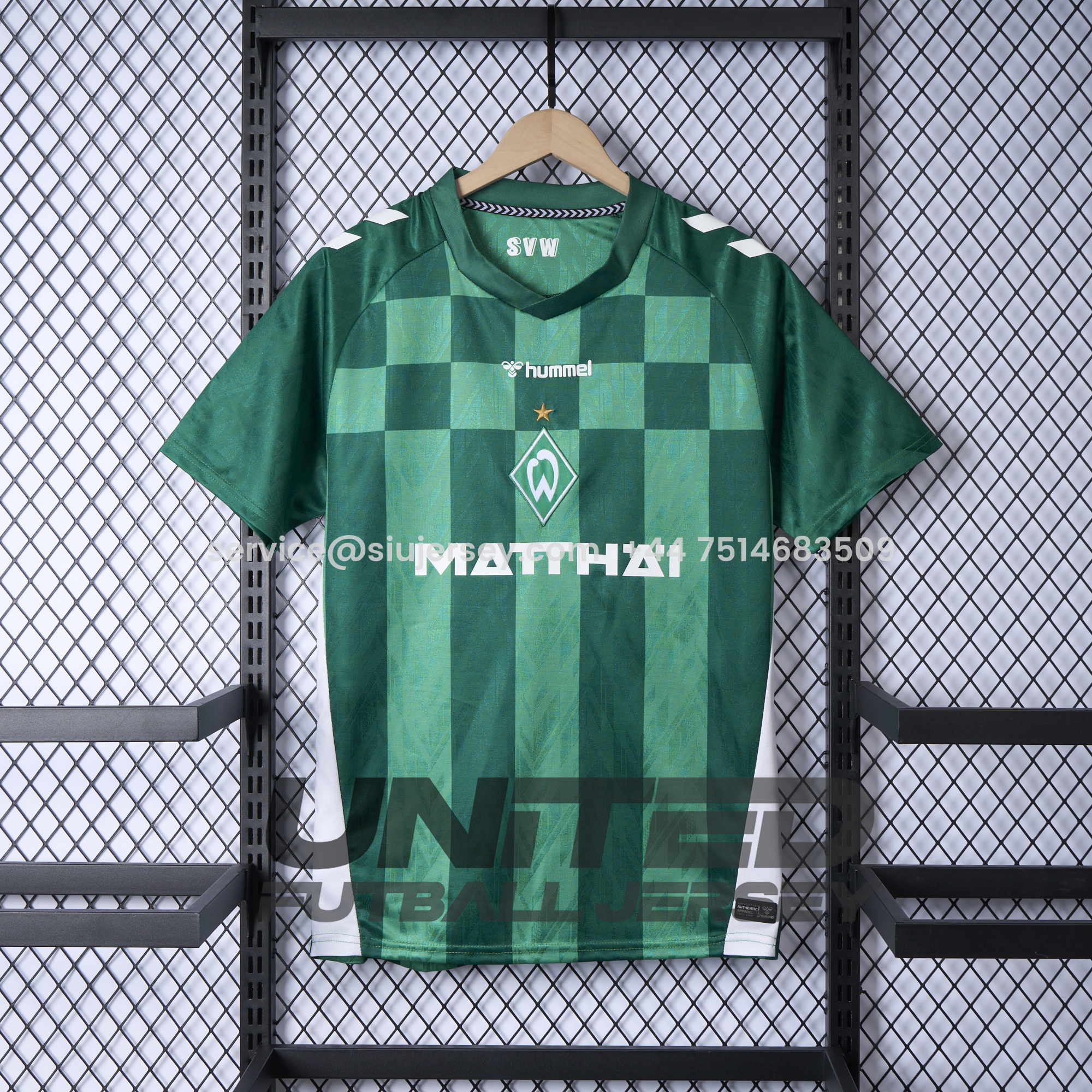 SIUjerseys-Werder Bremen 24-25 Home Stadium Jersey - Fans Version