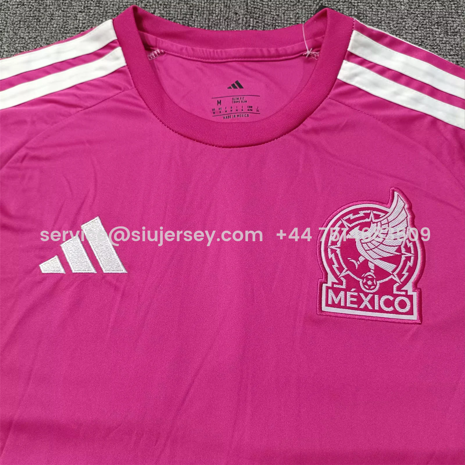 SIUjerseys-Mexico 25-26 Pink Goalkeeper Long Sleeves Jersey (Leaked Version) - Fans Version