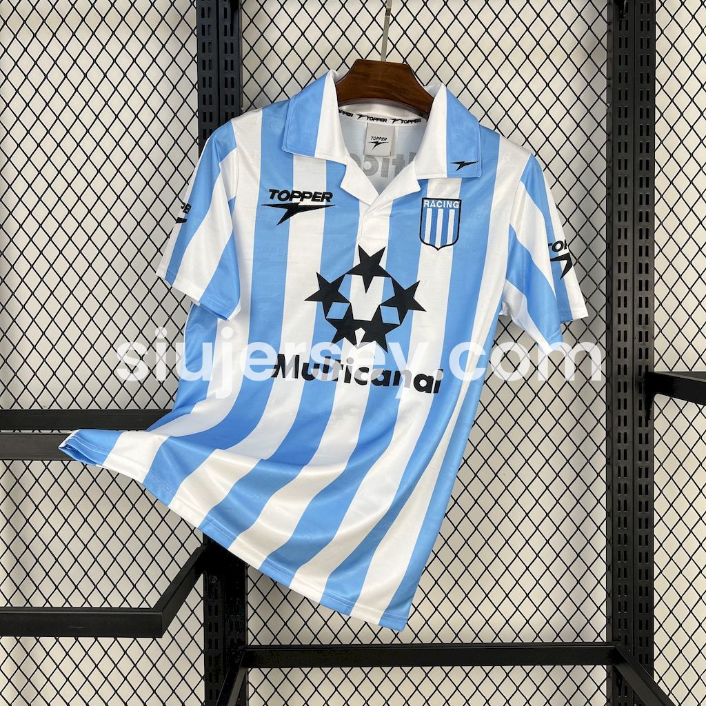 SIUjerseys-Retro Racing Club de Avellaneda 1997-98 Home Jersey