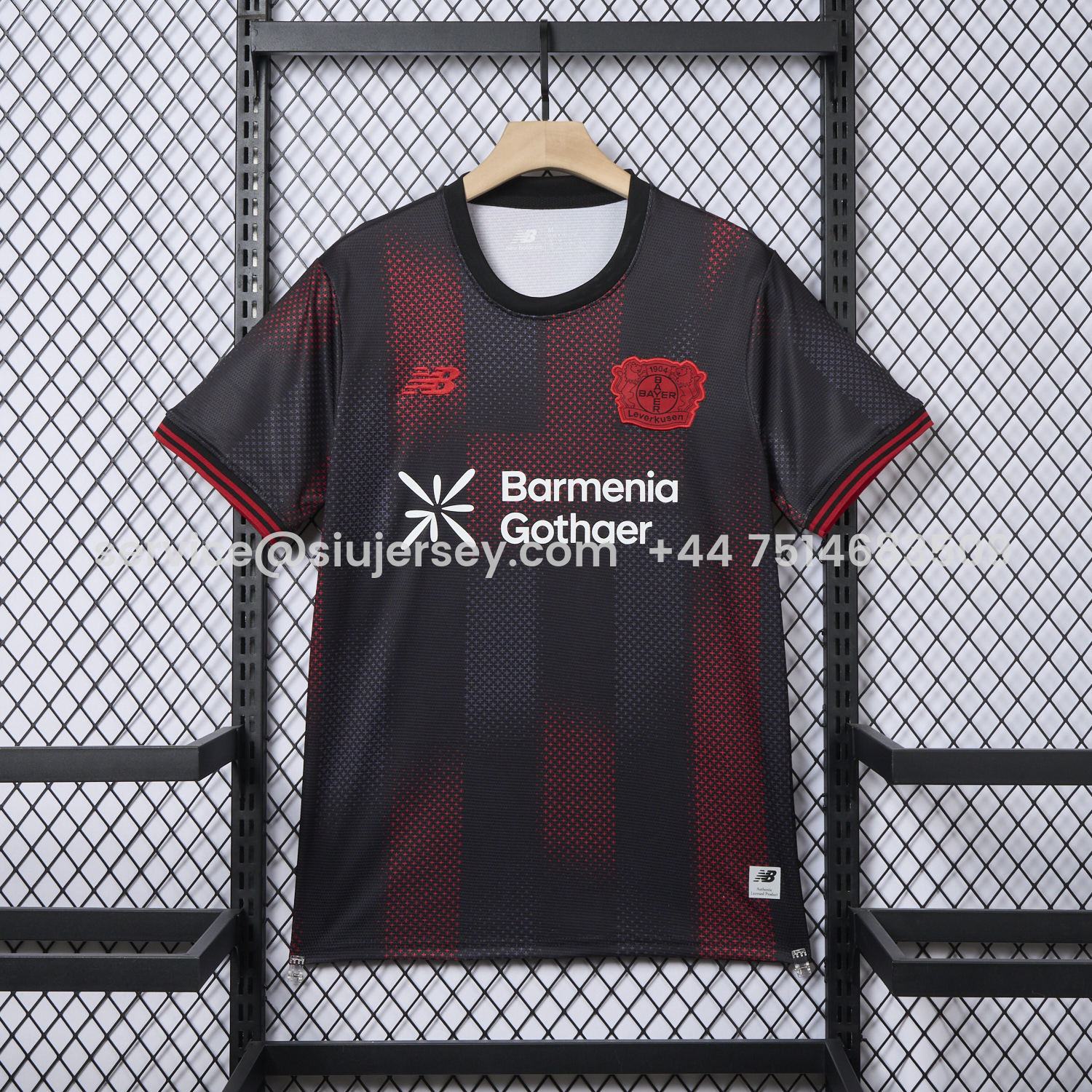 SIUjerseys-Bayer 04 Leverkusen 25-26 Home Jersey - Fans Version