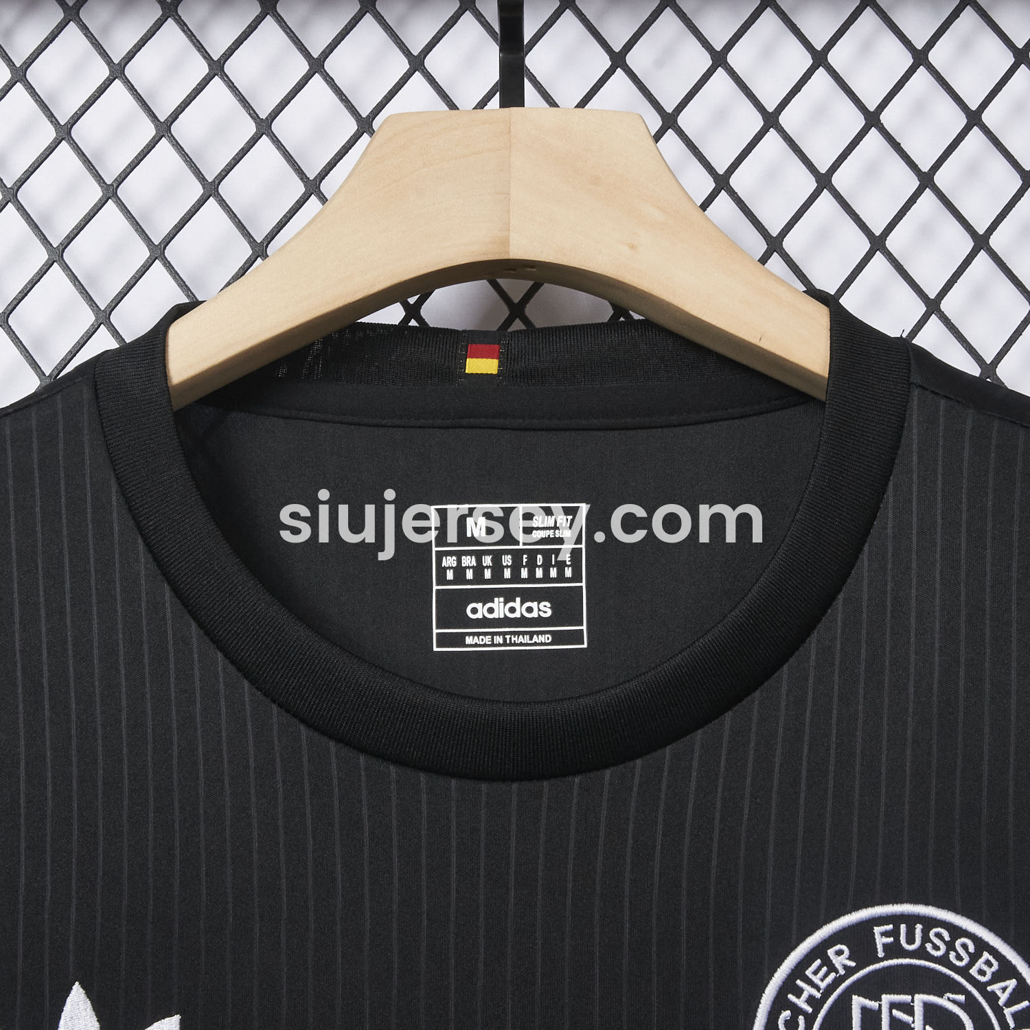 SIUjerseys-Germany 2025 Black 125-Year Anniversary Commemorative Edition Jersey - Fans Version