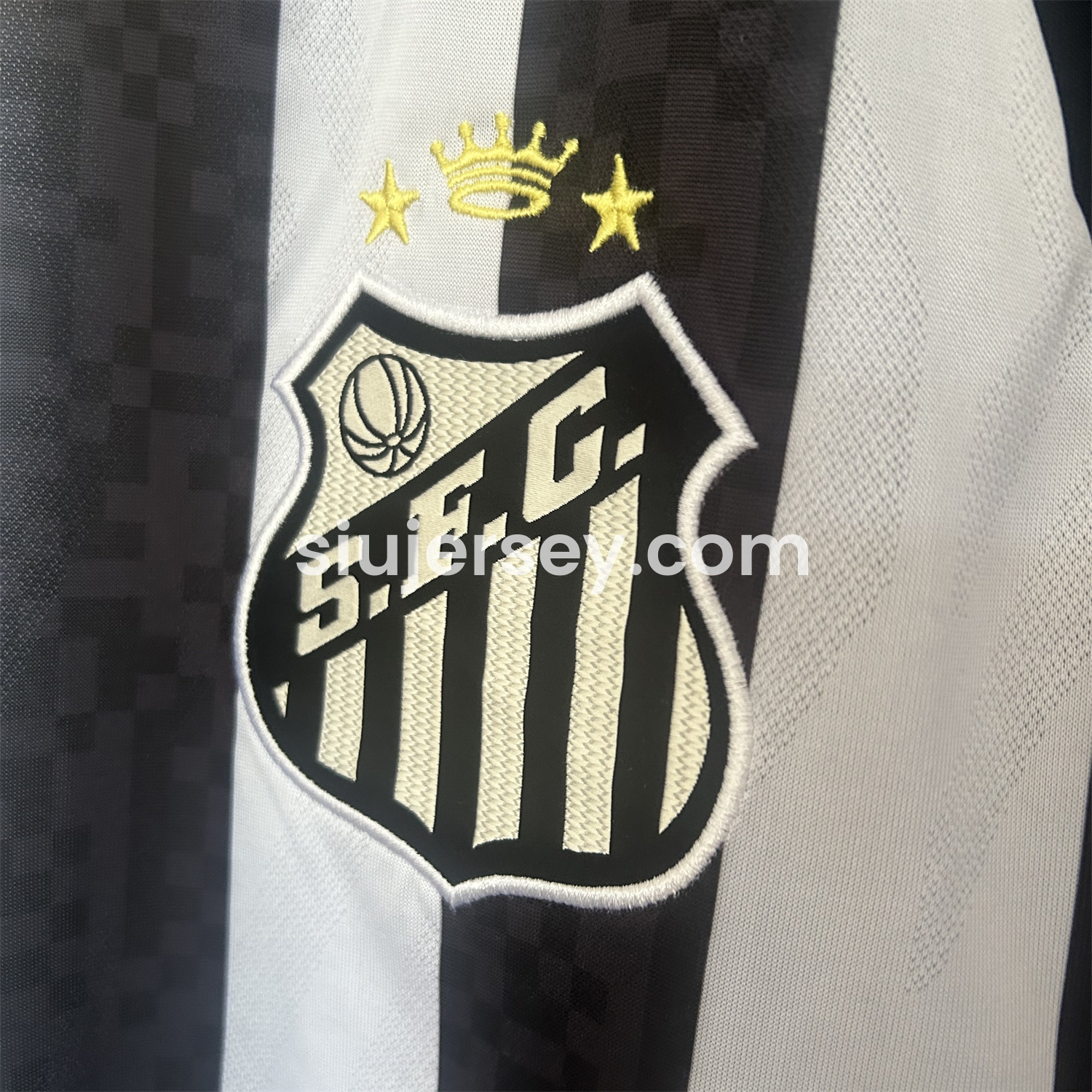 SIUjerseys-Santos 25-26 Away Unsponsored Jersey - Fans Version