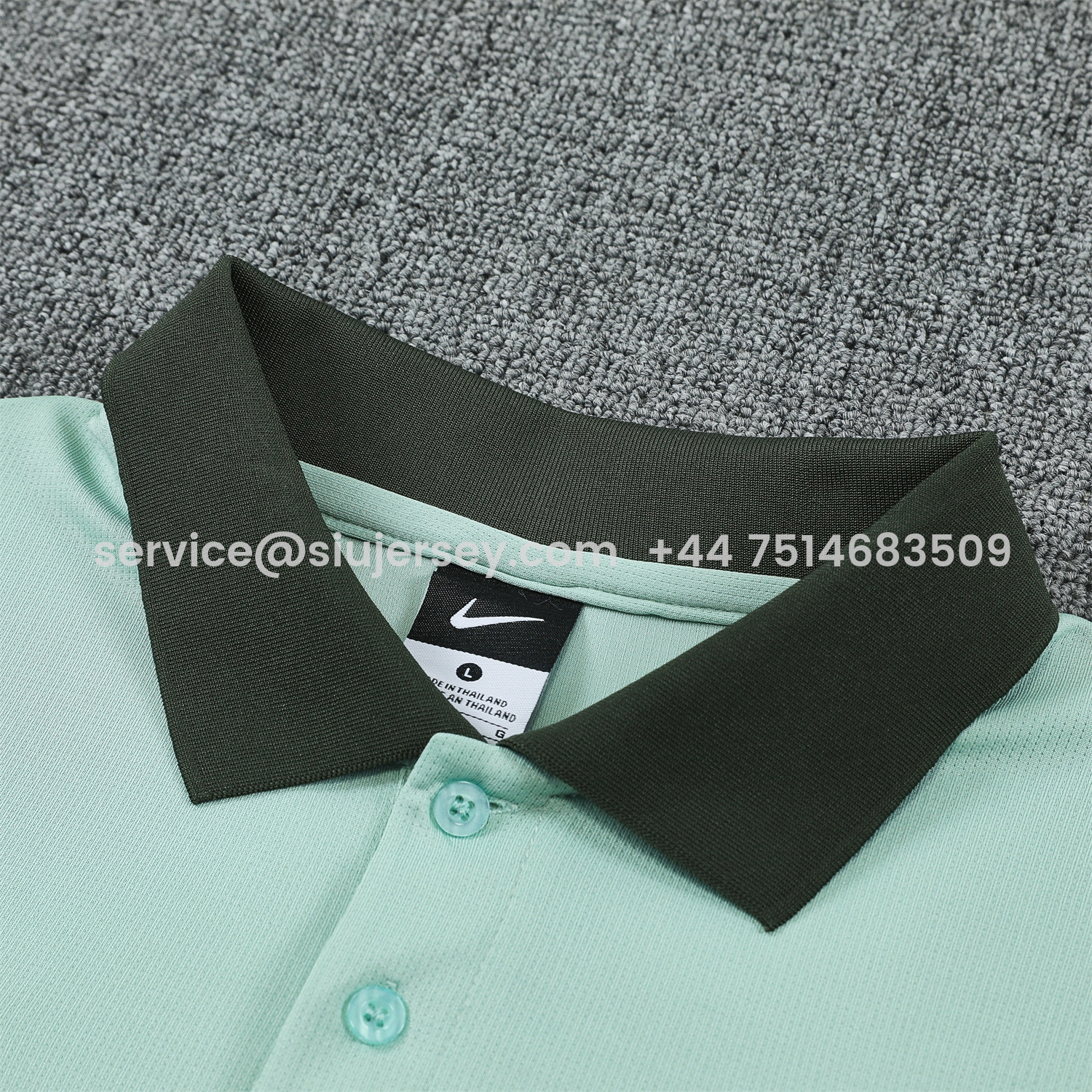 SIUjerseys-C.H.E.L.S.E.A 25-26 POLO Short-Sleeve Training Set - Light Green Top and Dark Green Pants