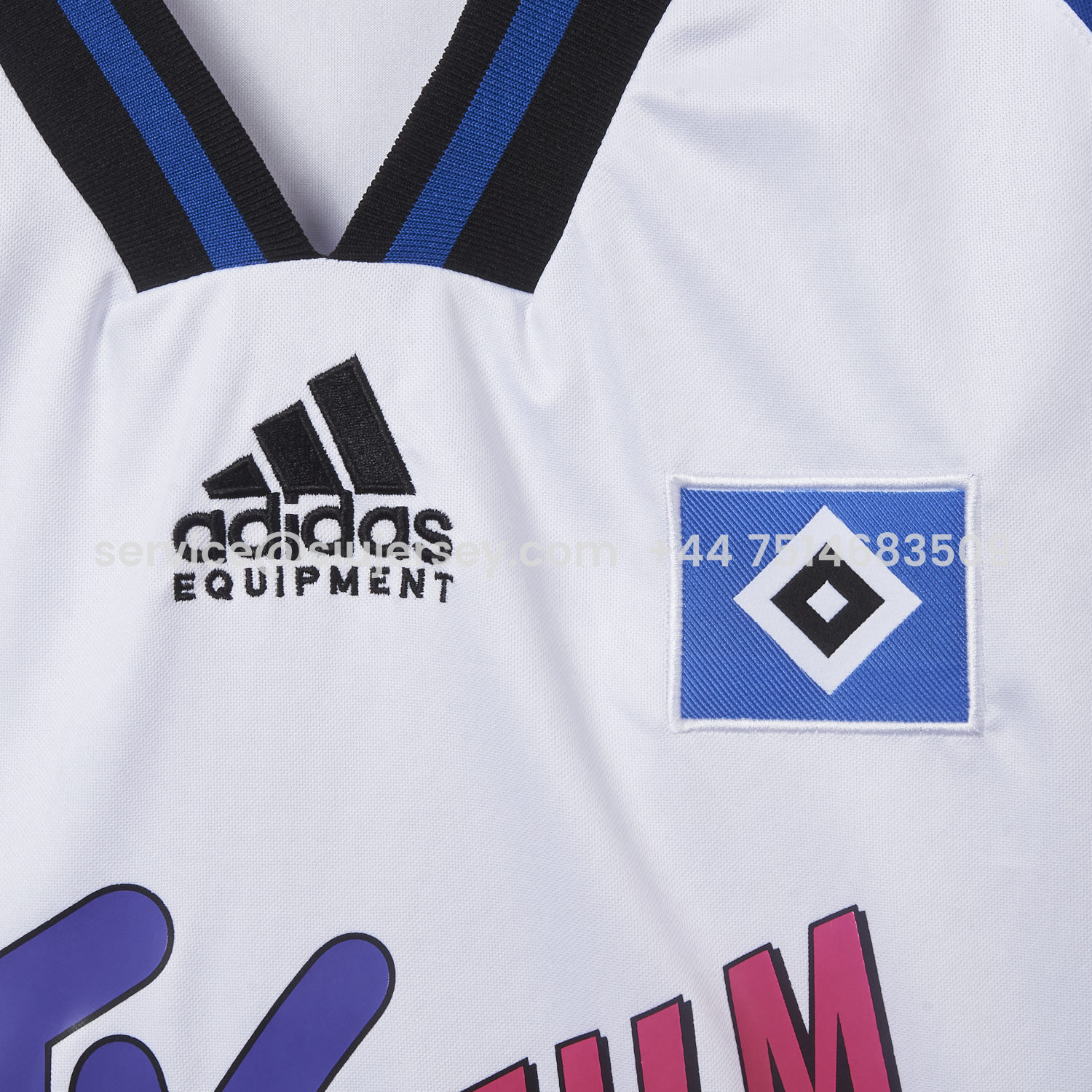 SIUjerseys-Retro Hamburger SV 1994-95 Home Jersey