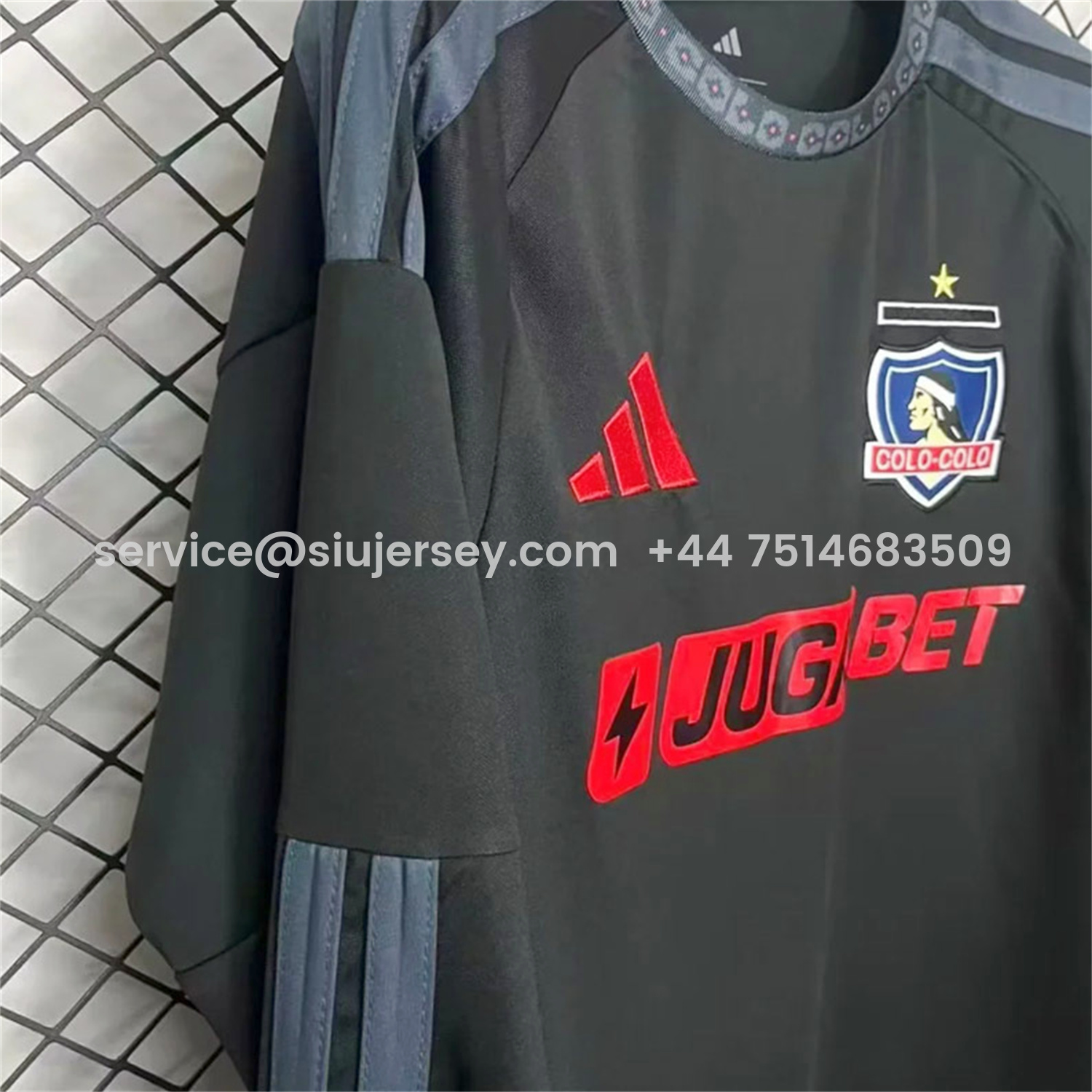 SIUjerseys-Colo Colo 25-26 Away Long Sleeves Jersey - Fans Version