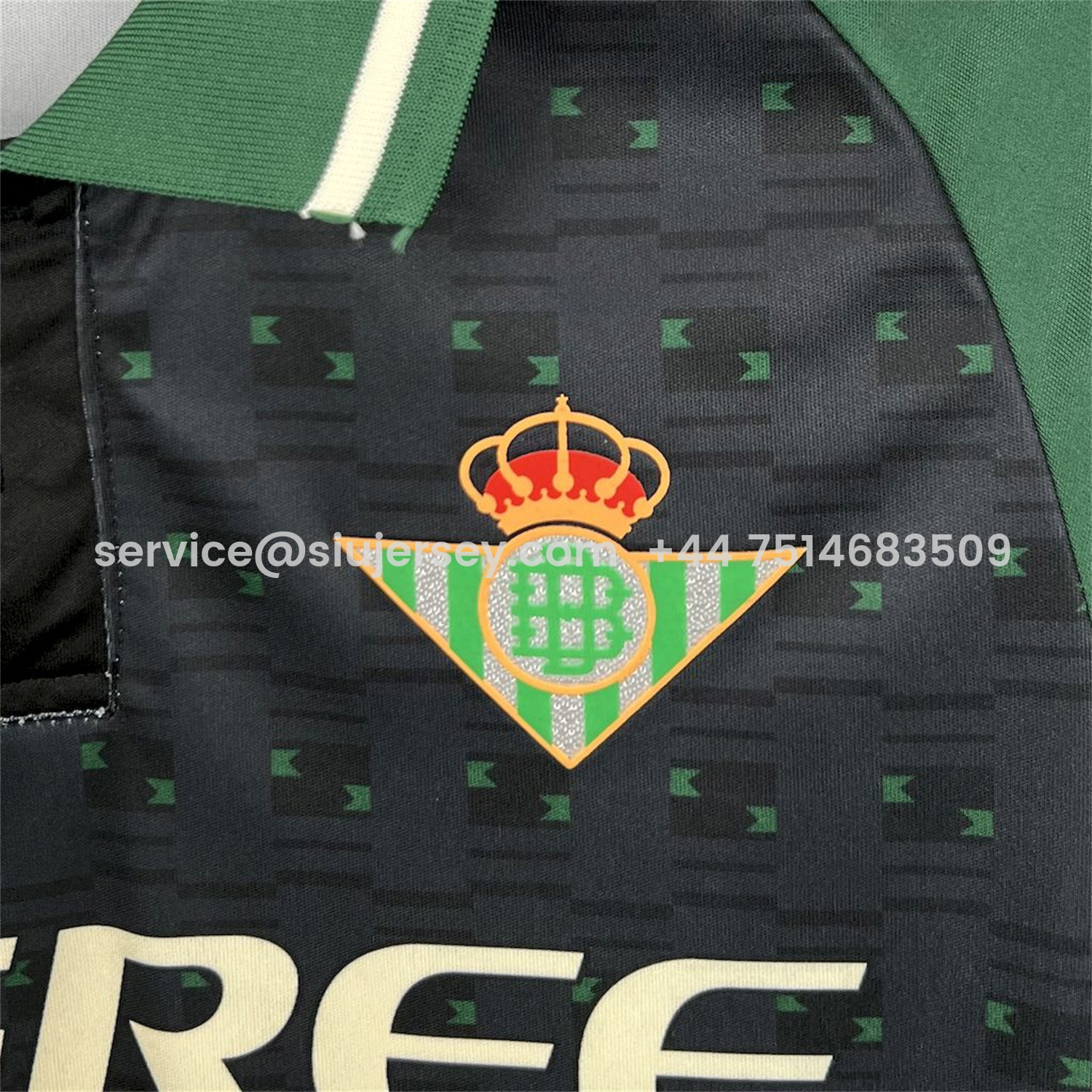 SIUjerseys-Real Betis 25-26 Grey Green Concept Kids Kit