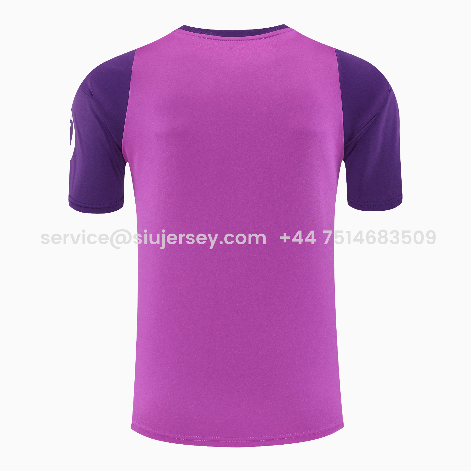 SIUjerseys-Real Madrid 25-26 Short-Sleeve Training Set - Purple Top & Purple Shorts