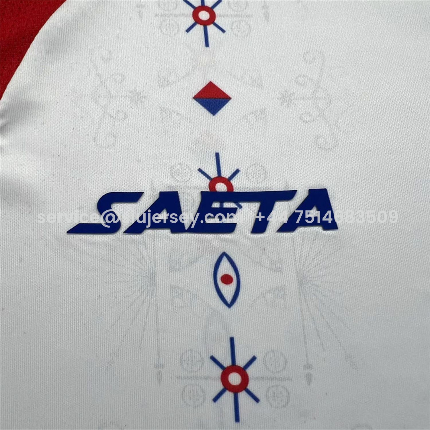 SIUjerseys-Haiti 2026 Away White Jersey - Fans Version