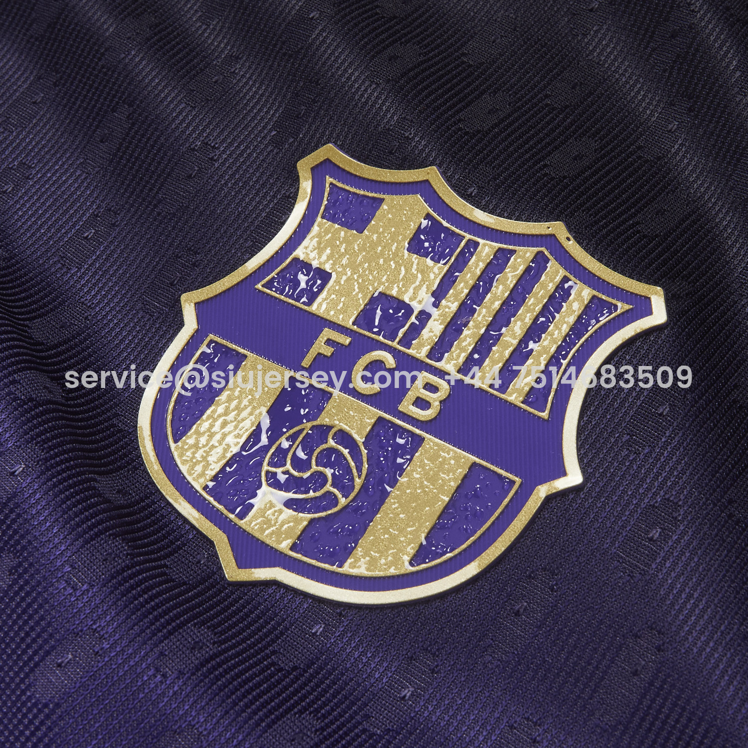 SIUjerseys-Barcelona 26-27 Away Purple-Black Gradient Jersey - Player Version