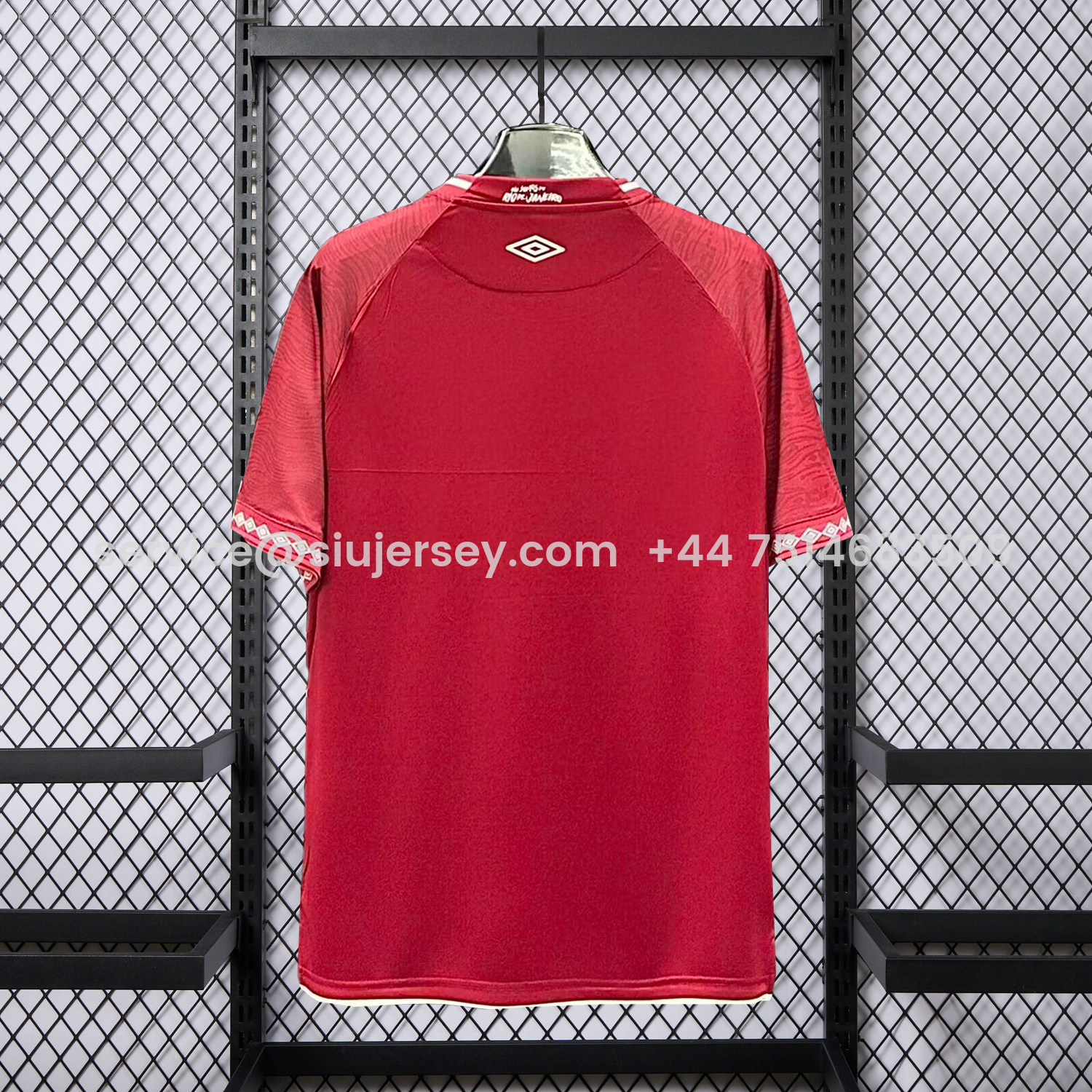 SIUjerseys-Fluminense 25-26 Third Red Jersey - Fans Version