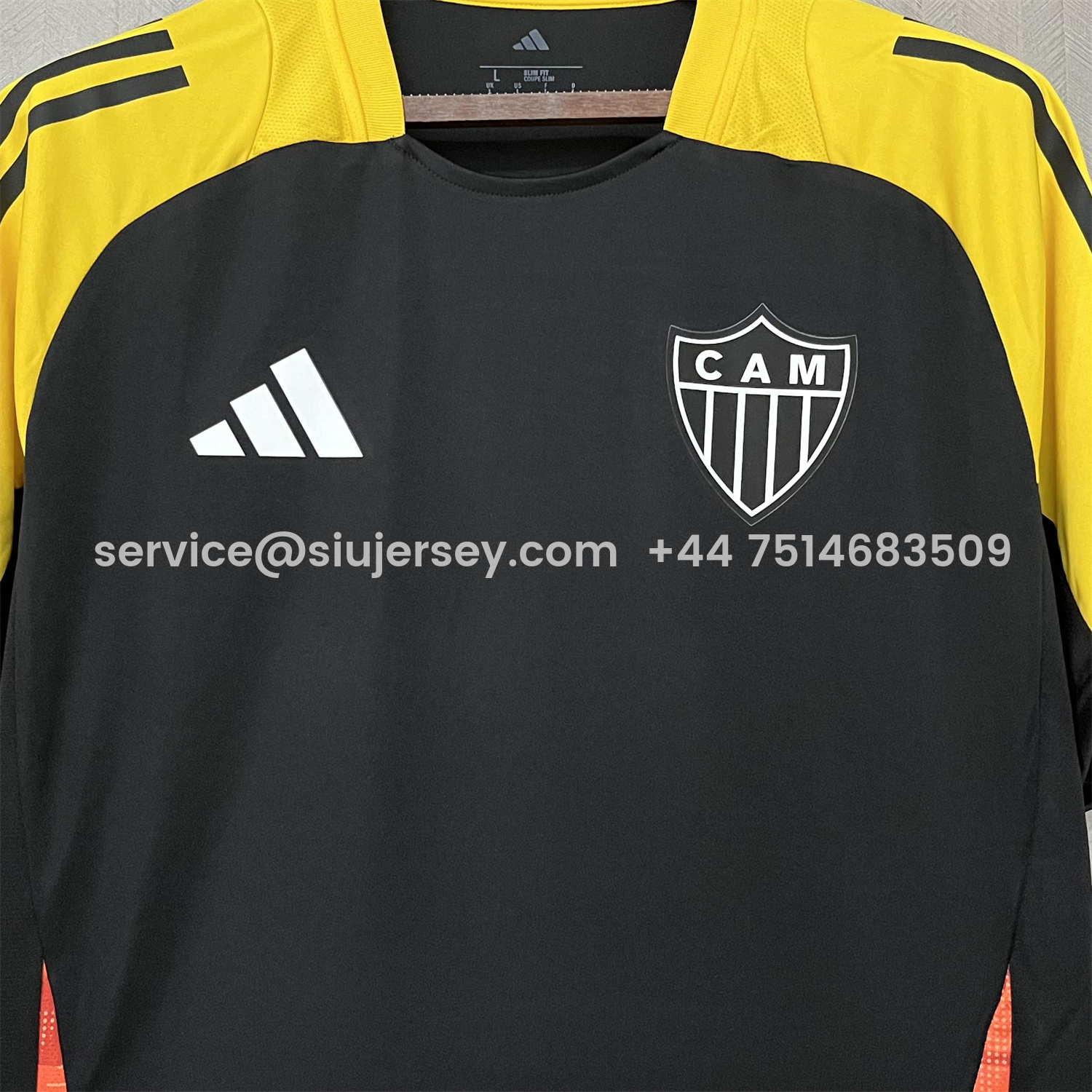SIUjerseys-Atletico Mineiro 25-26 Black Pre-Match Training Jersey - Fans Version