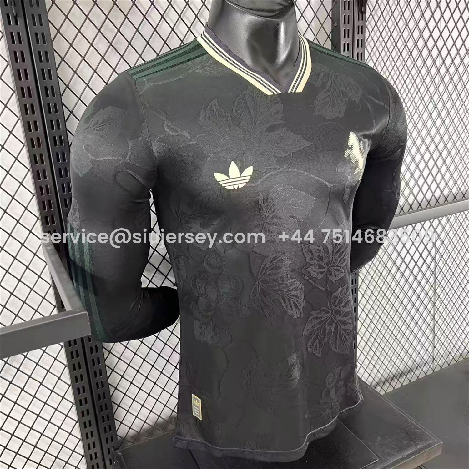 SIUjerseys-Juventus 25-26 Third Black Unsponsored Long Sleeves Jersey - Player Version