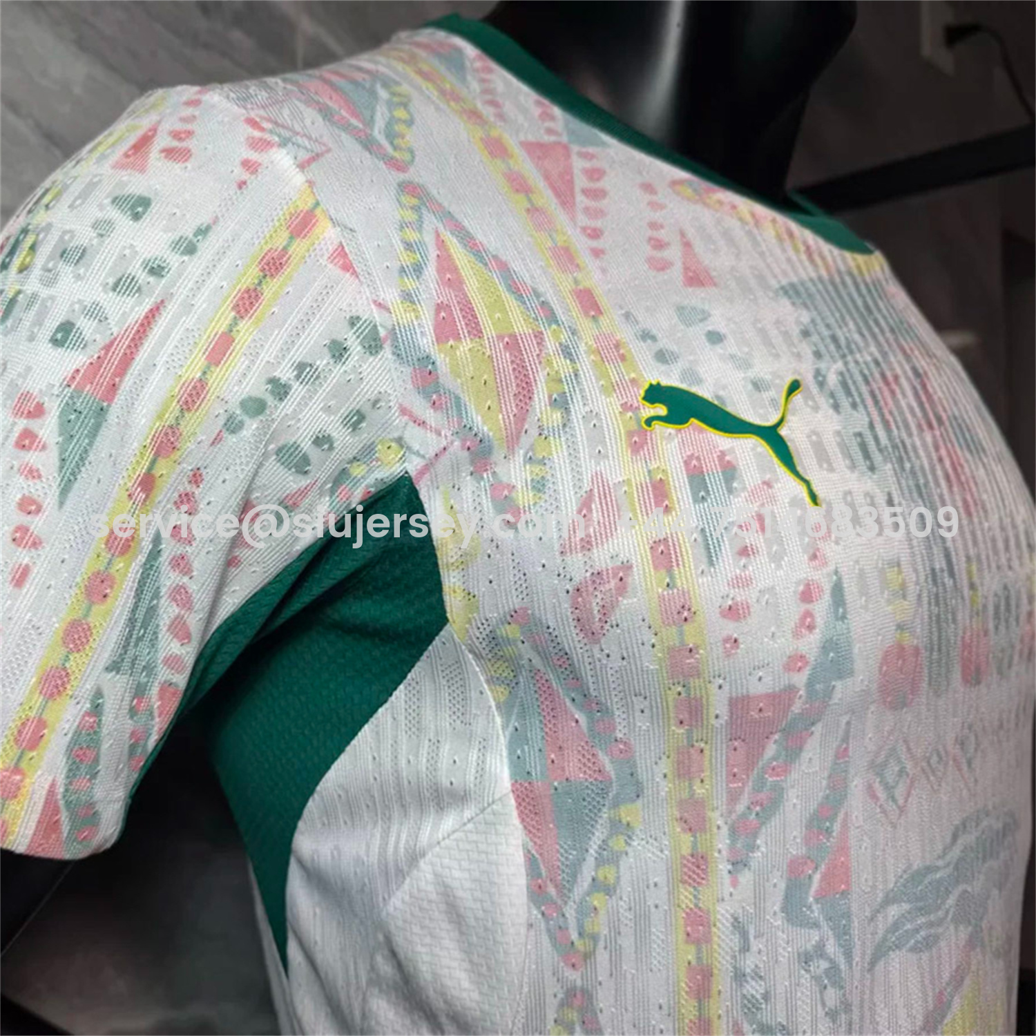 SIUjerseys-Senegal 25-26 Home White Jersey - Player Version