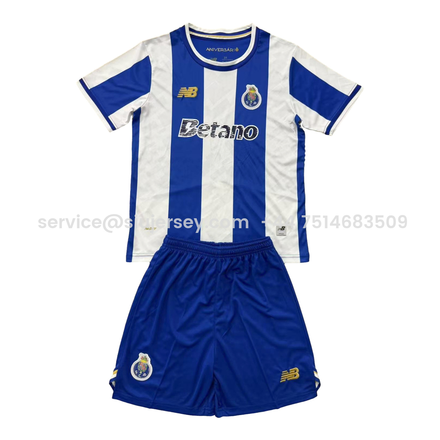 SIUjerseys-Porto 25-26 Home Men's Adult Jersey Set - Fans Version