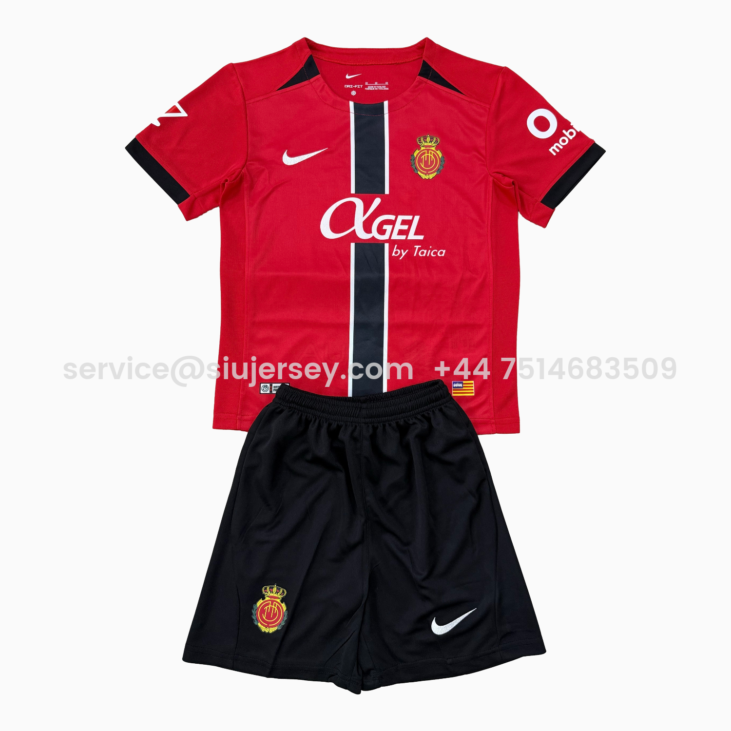 SIUjerseys-Mallorca 25-26 Home Men's Adult Jersey Set - Fans Version