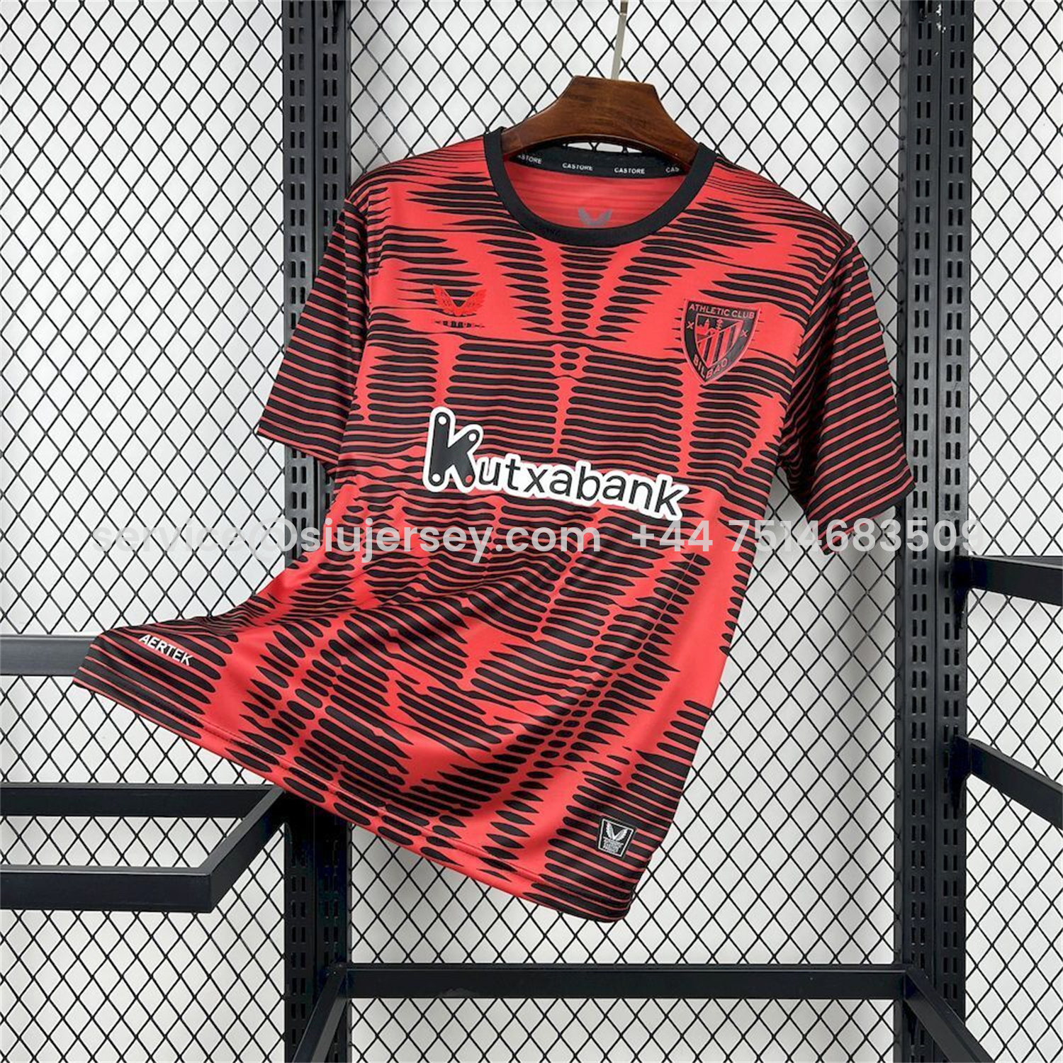 SIUjerseys-Athletic Bilbao 25-26 Red Pre-Match Jersey - Fans Version