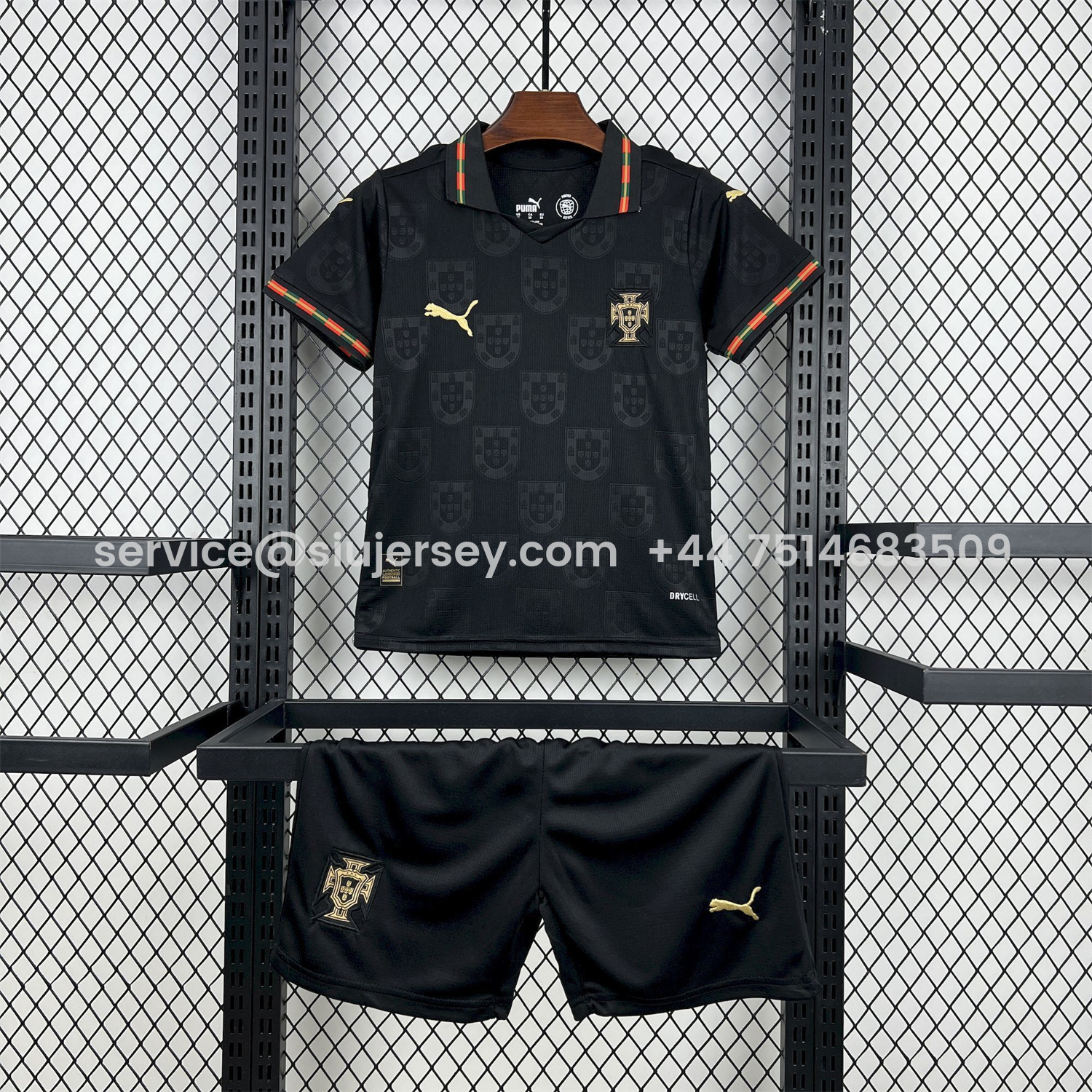 SIUjerseys-Portugal 2026 Away Kids Kit