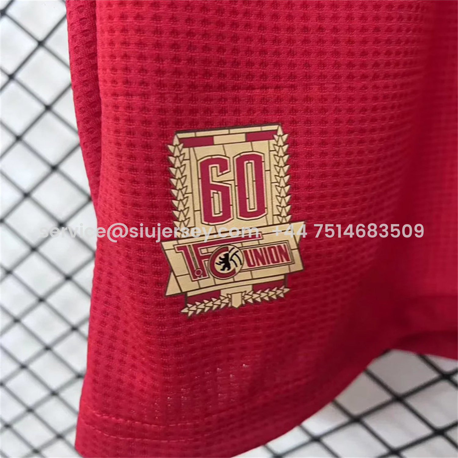 SIUjerseys-Union Berlin 25-26 60th Commemorative Special Jersey - Fans Version