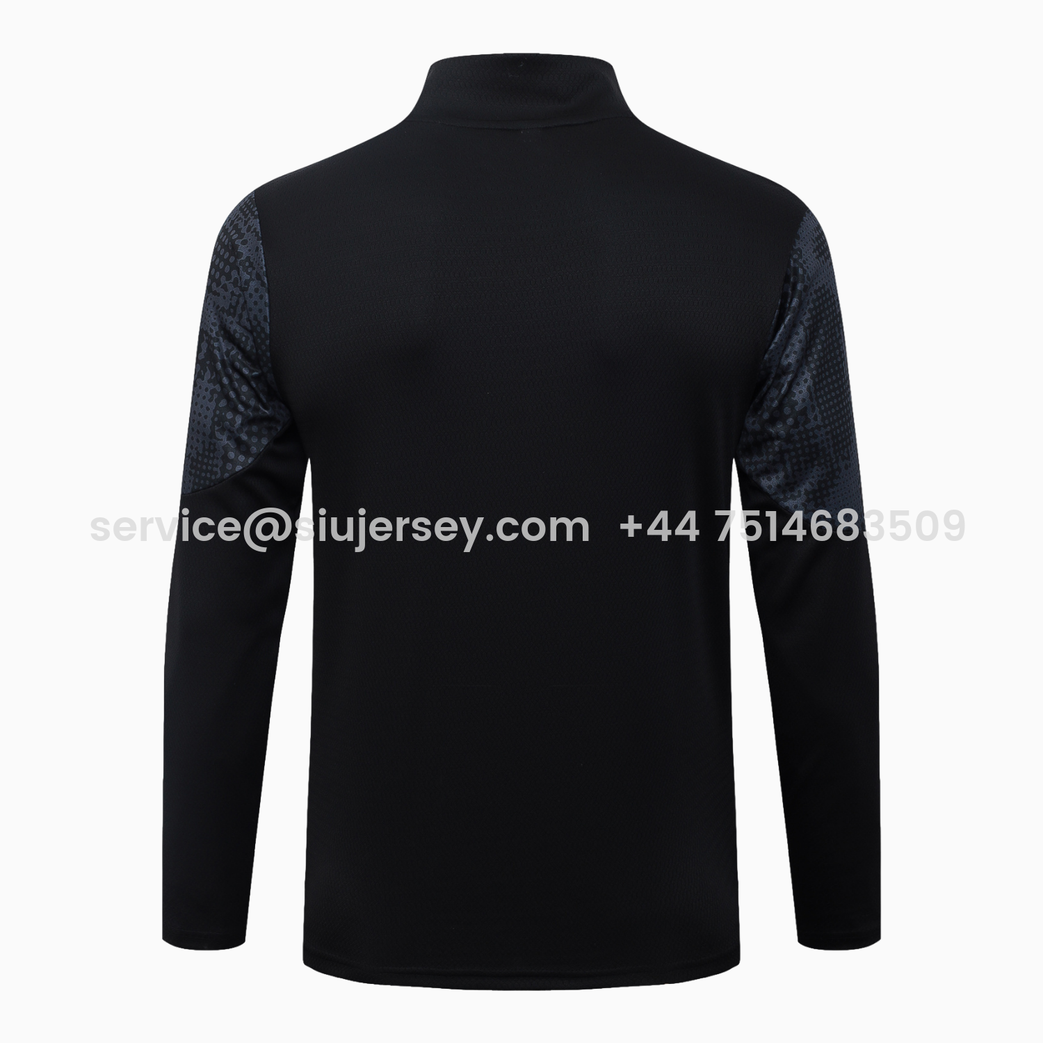 SIUjerseys-AC Milan 25-26 Jacket Training Tracksuit - Little Devil Black top & Pants