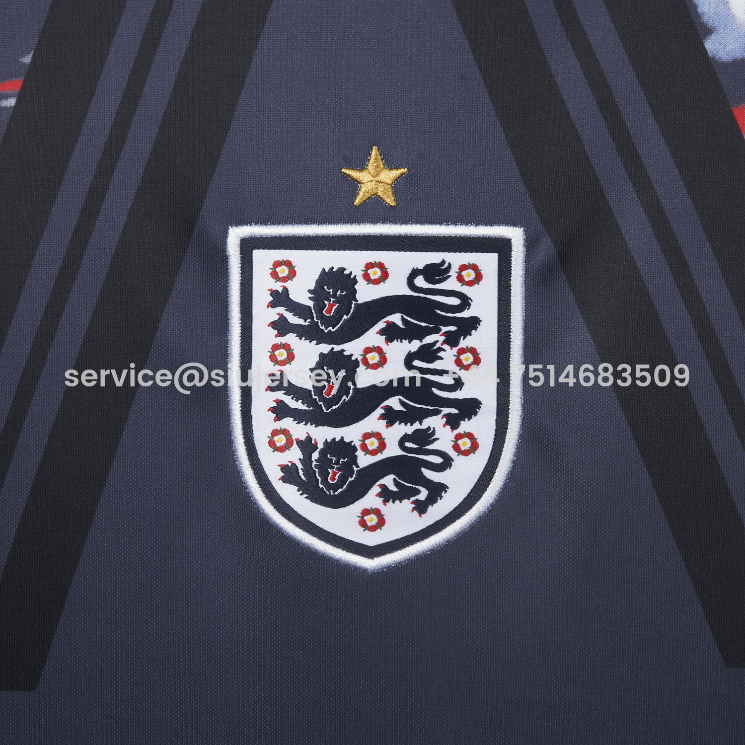 SIUjerseys-England 2026 Hollywood Special Jersey - Fans Version
