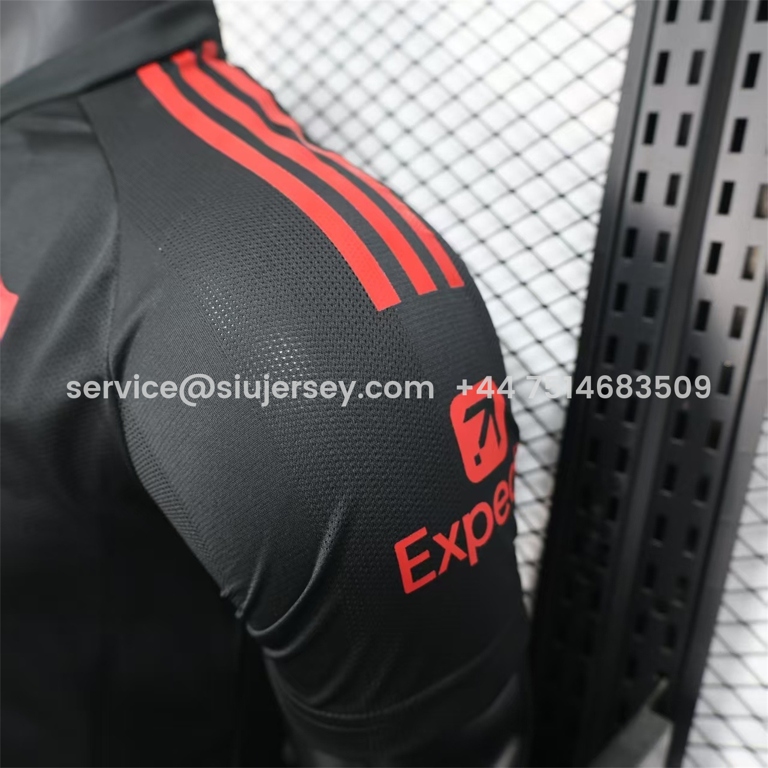 SIUjerseys-Liver.pool 25-26 Black Special Whit Red Sponsor Jersey - Player Version